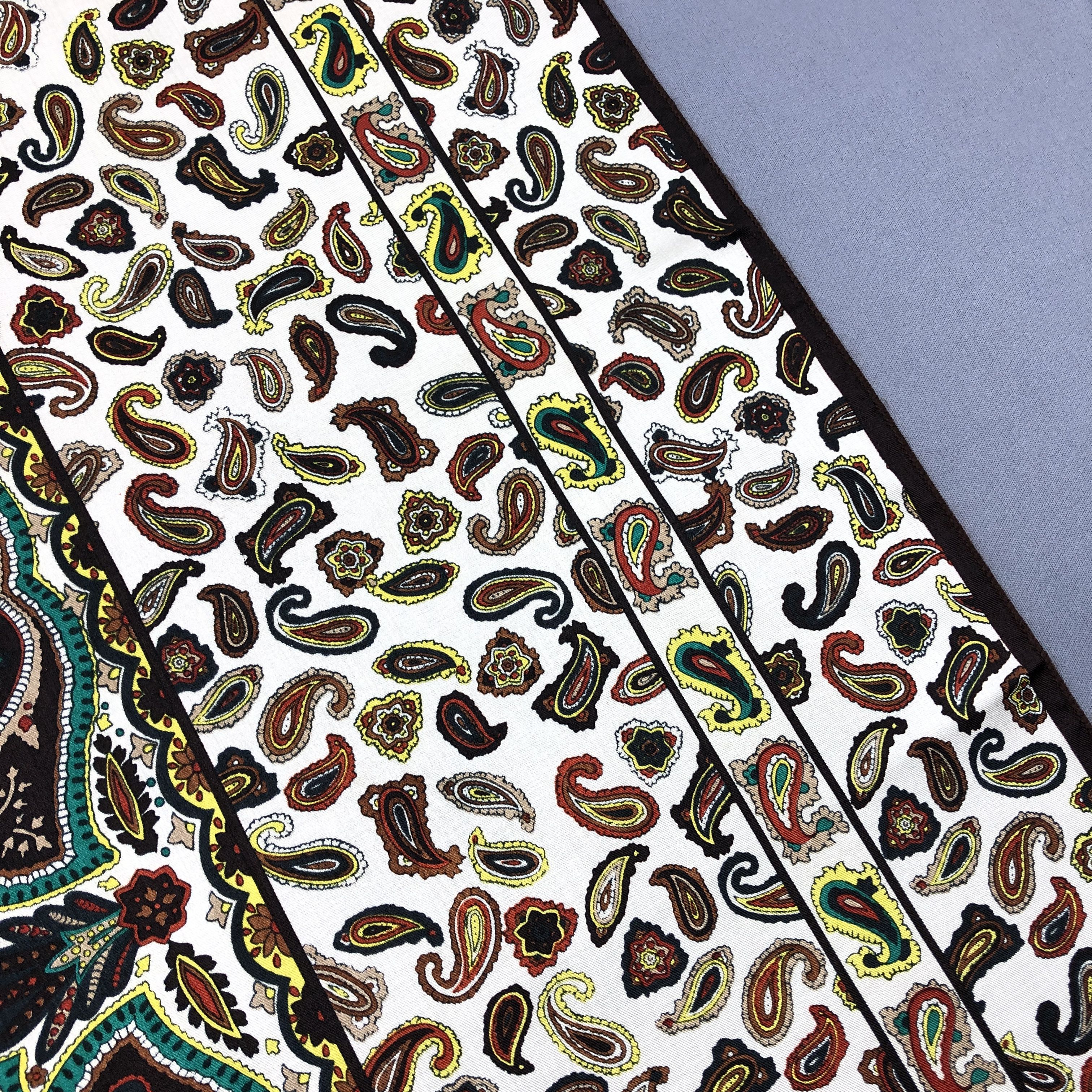 Other Vintage SILK Scarf Twill Stole Wraps Scarves Size ONE SIZE - 10 Thumbnail