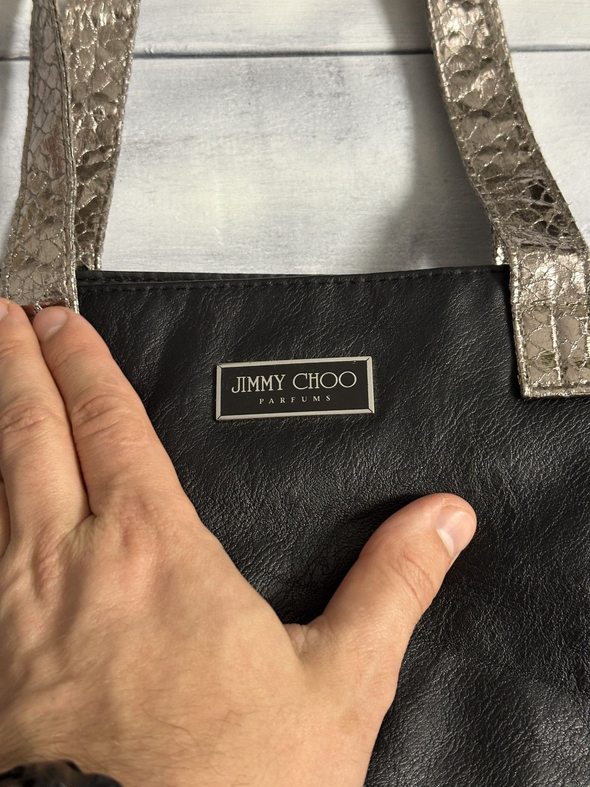 Japanese Brand × Jimmy Choo Rare Luxury Bag Jimmy CHOO Parfums Japan Style Size ONE SIZE - 2 Thumbnail