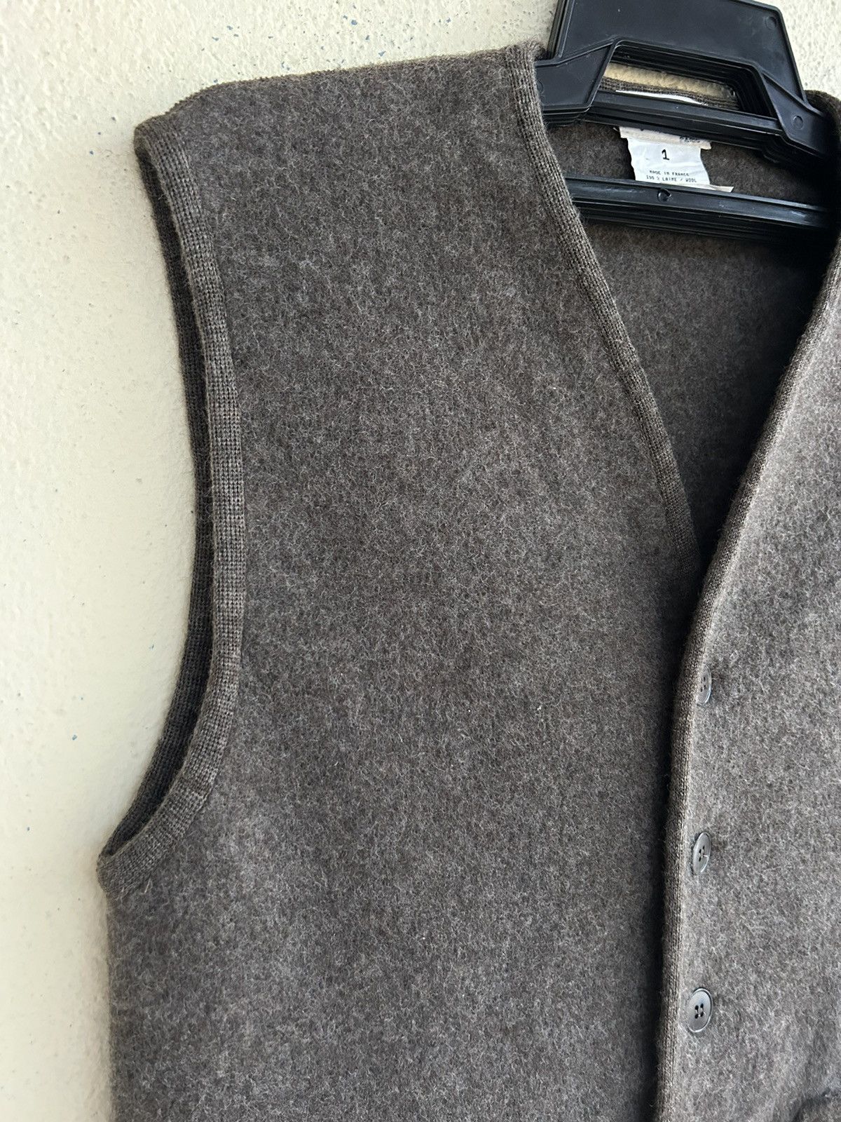 agnes b. Agnes B Wool Vest Size US XS / EU 42 / 0 - 4 Thumbnail