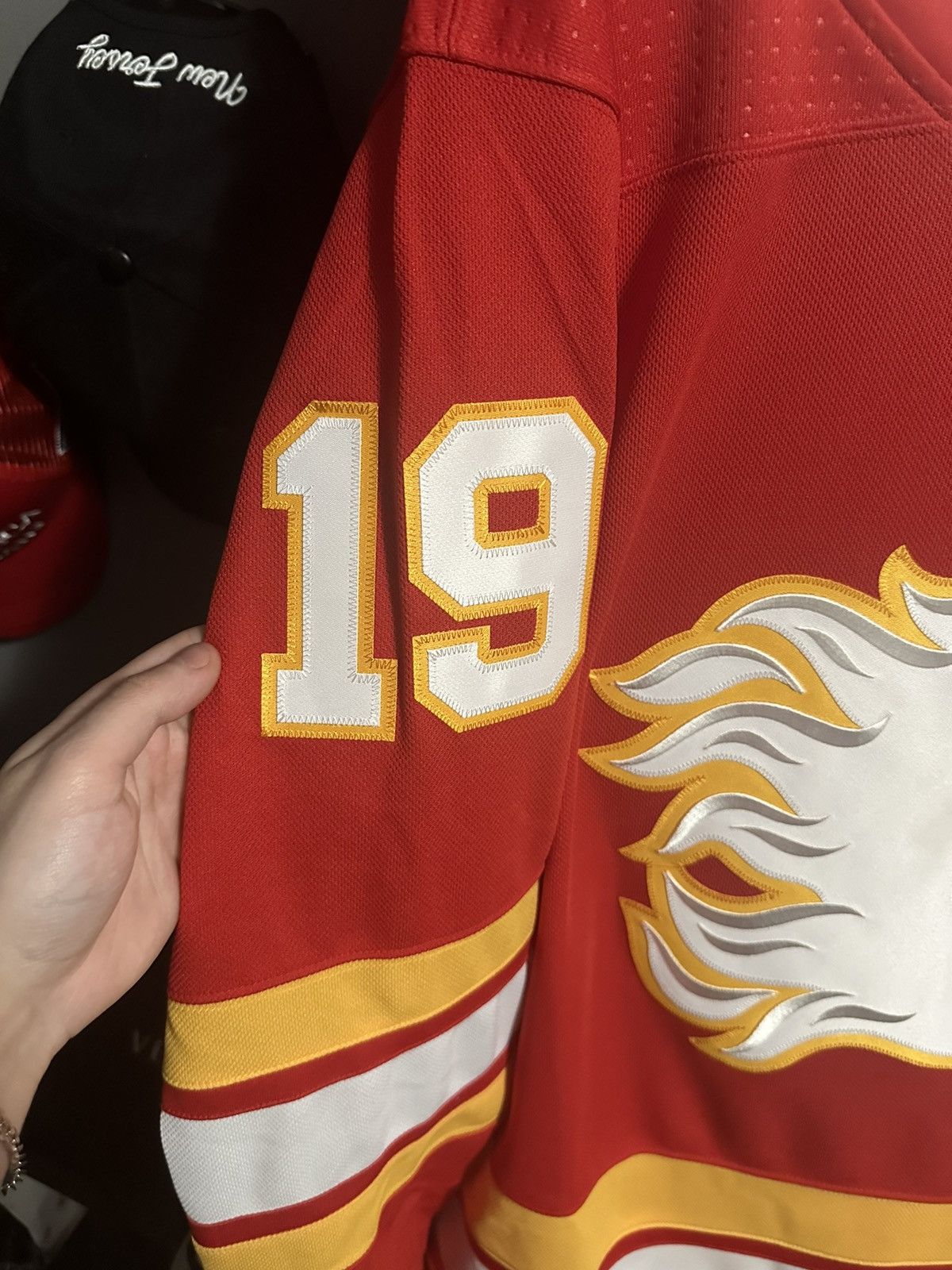 NHL Matthew Tkachuk Red Calgary Flames Home Size US M / EU 48-50 / 2 - 3 Thumbnail