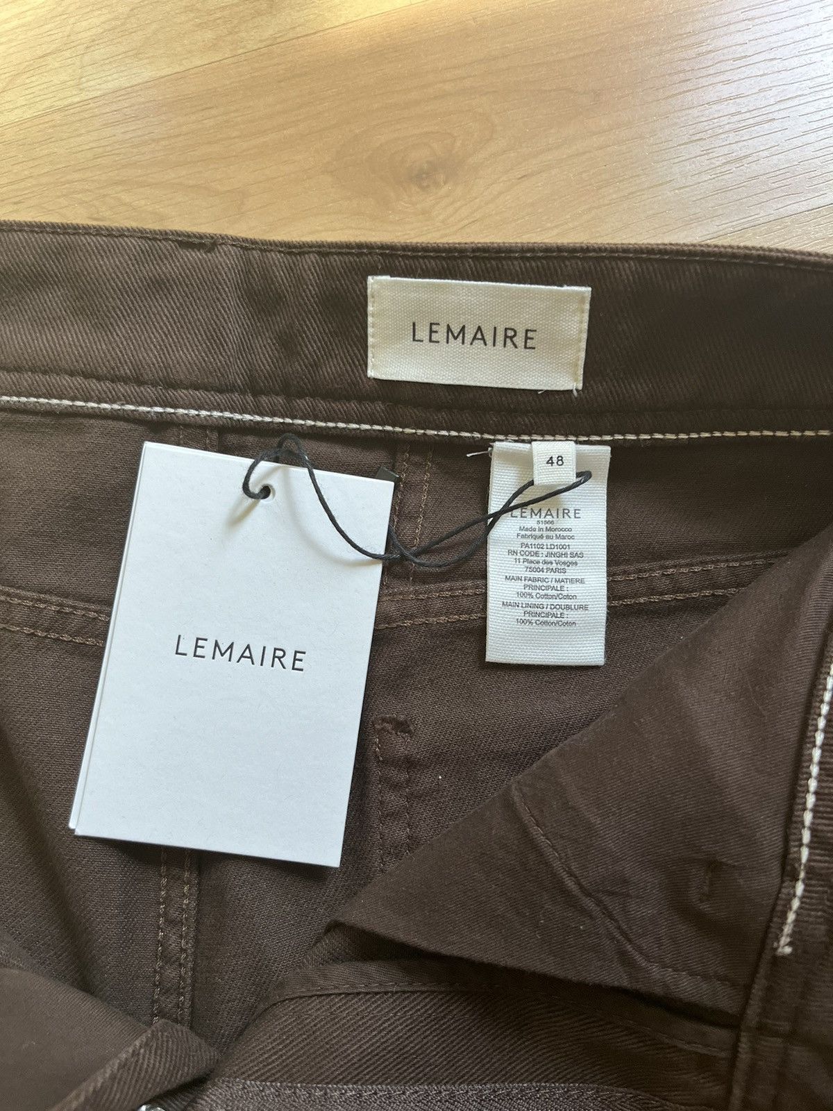 Lemaire Lemaire Twisted Workwear Pants Size US 32 / EU 48 - 6 Thumbnail