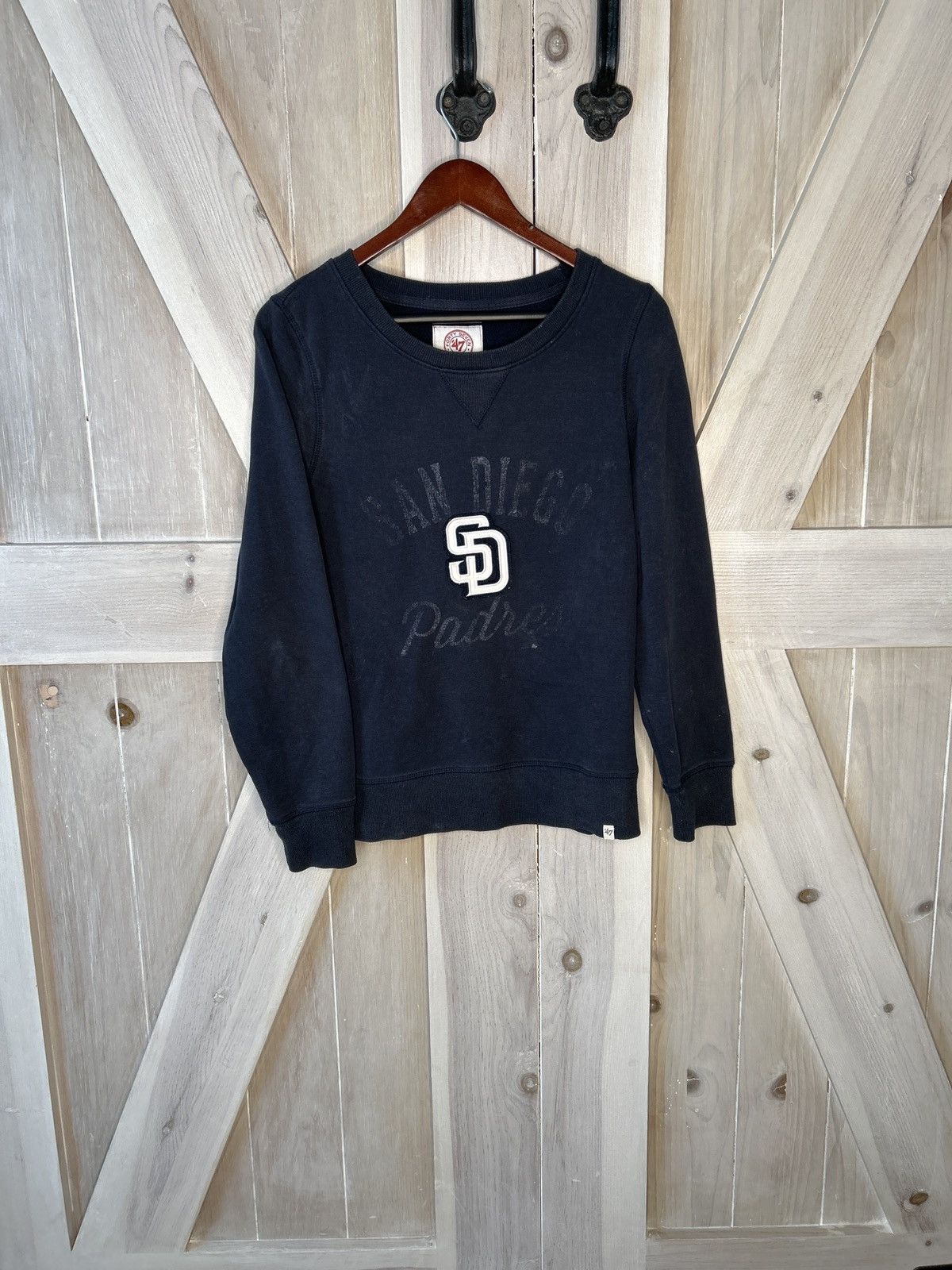 Vintage Navy Blue Vintage Padres crewneck Size US S / EU 44-46 / 1 - 1 Thumbnail