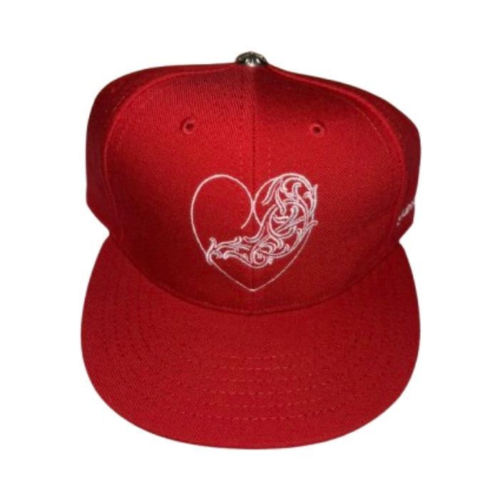 Chrome Hearts Love You Fitted Hat Red Size ONE SIZE - 1 Preview