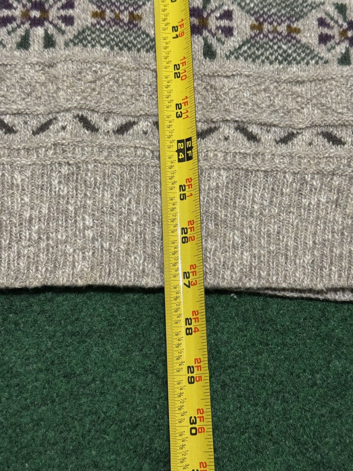 Van Heusen Vintage 90s Van Heusen Knit Wool Large Fair Isle Sweater Size US L / EU 52-54 / 3 - 6 Thumbnail