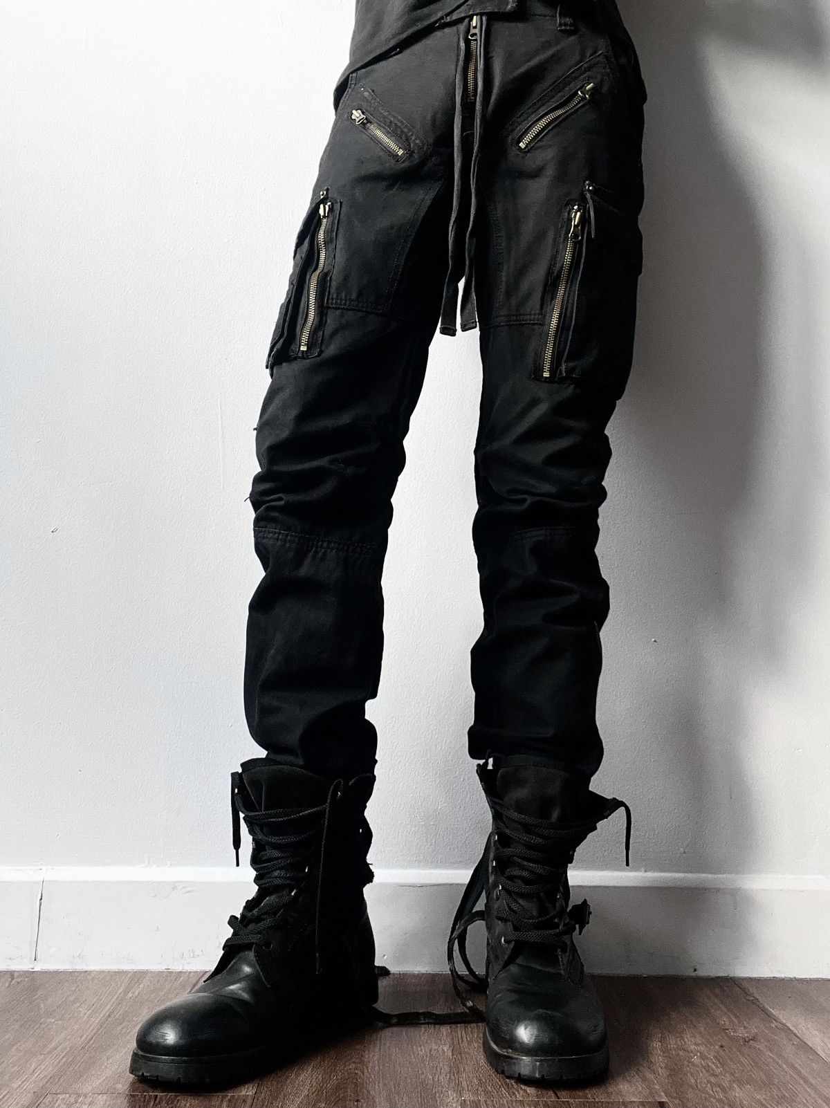 PPFM PPFM Avant-Garde Multi Zipped Pants Size US 30 / EU 46 - 2 Thumbnail
