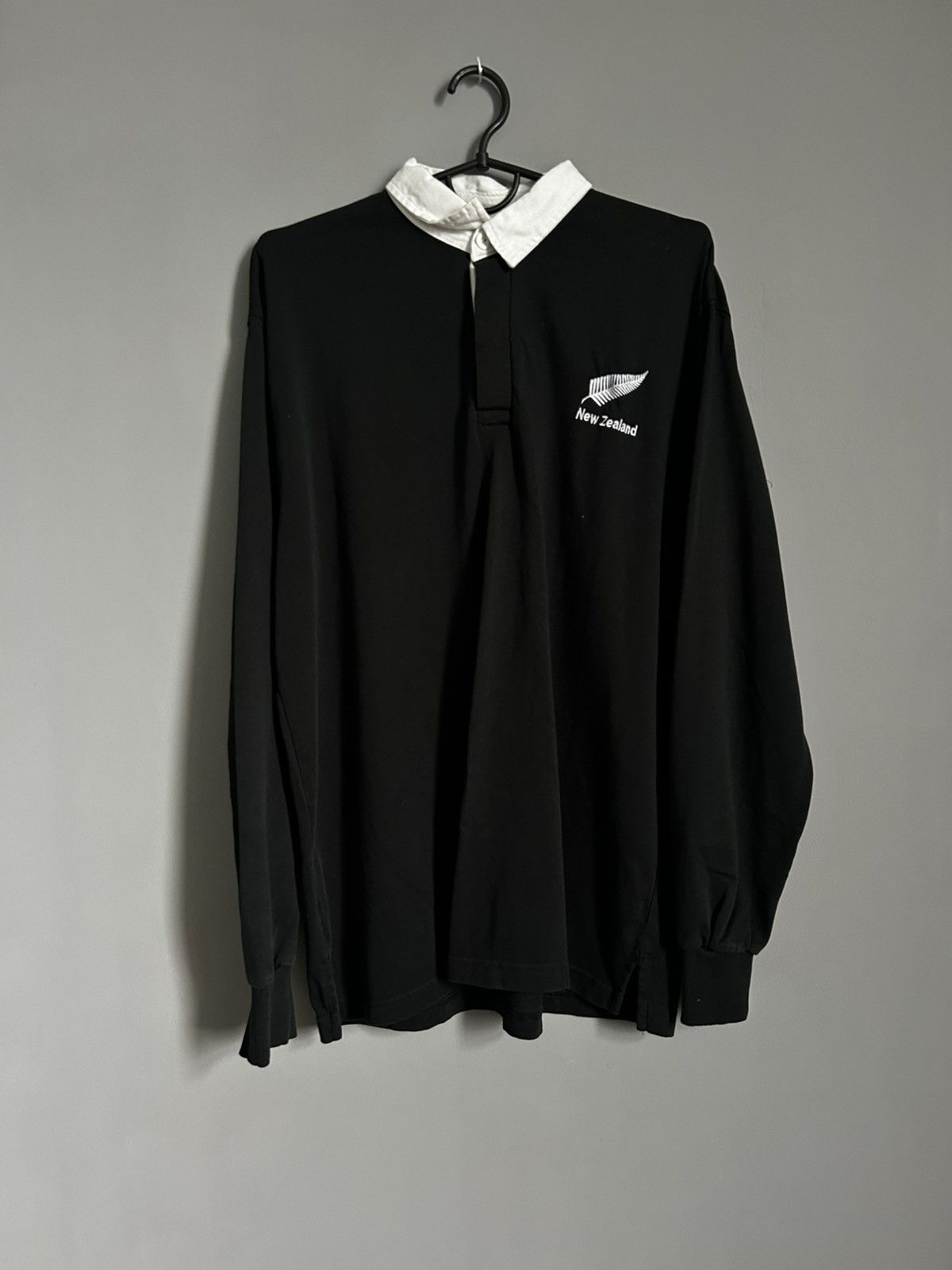 All Blacks × Canterbury of New Zealand Vintage Canterbury All Blacks New Zealand rugby long sleeve Size US L / EU 52-54 / 3 - 1 Thumbnail