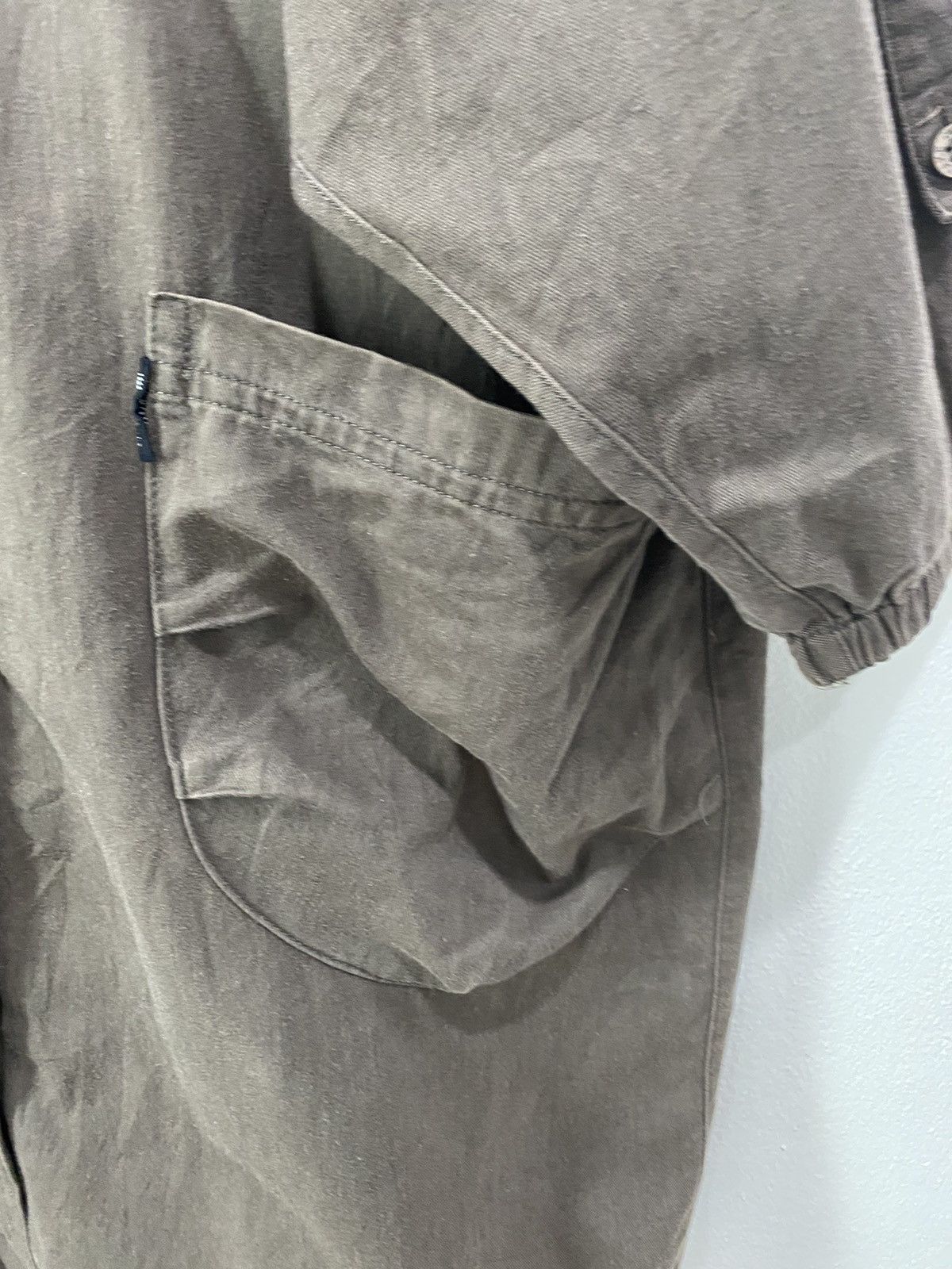 Homme Plisse Issey Miyake ISSEY MIYAKE DESIGN STUDIO OVERSIZED LONG COTTON DISTRESS Size US M / EU 48-50 / 2 - 3 Thumbnail