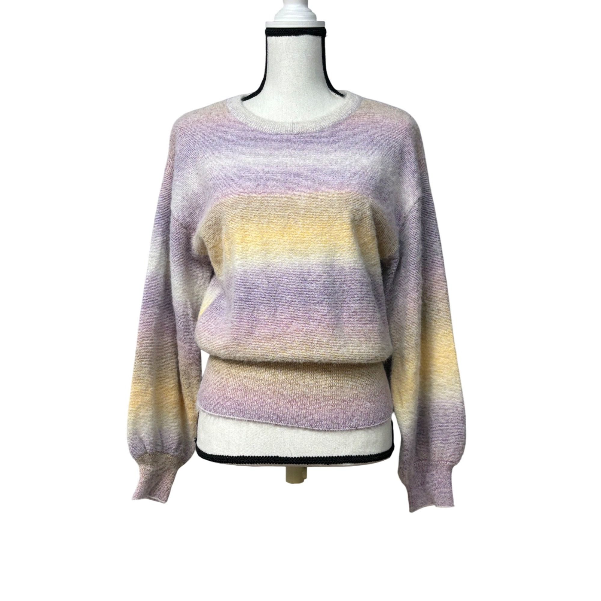 Other INC International Concepts Women’s Space Dyed Striped Crew N Size M / US 6-8 / IT 42-44 - 2 Thumbnail