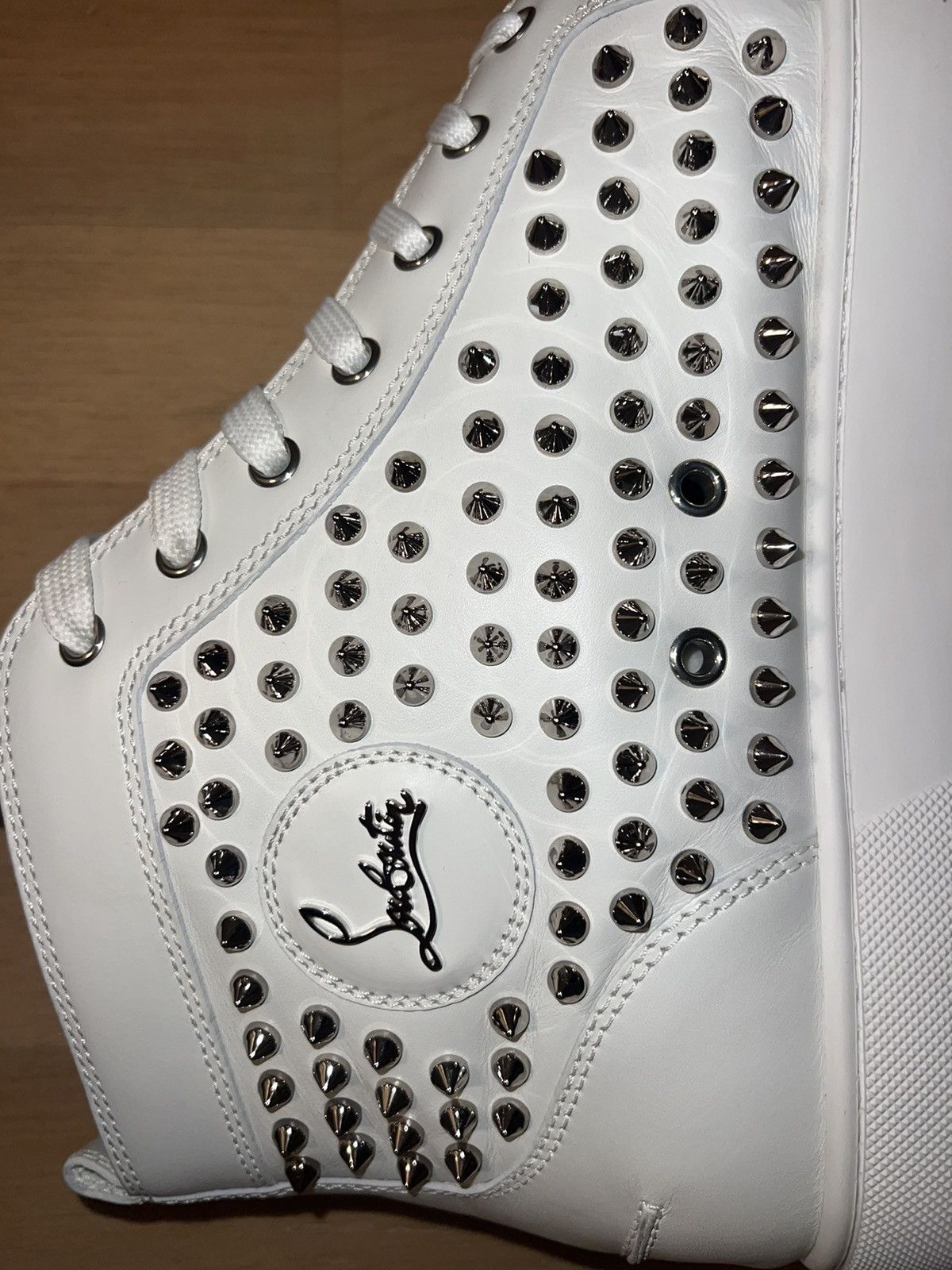 Christian Louboutin Christian Louboutin High Top Sneaker Size US 12 / EU 45 - 4 Thumbnail