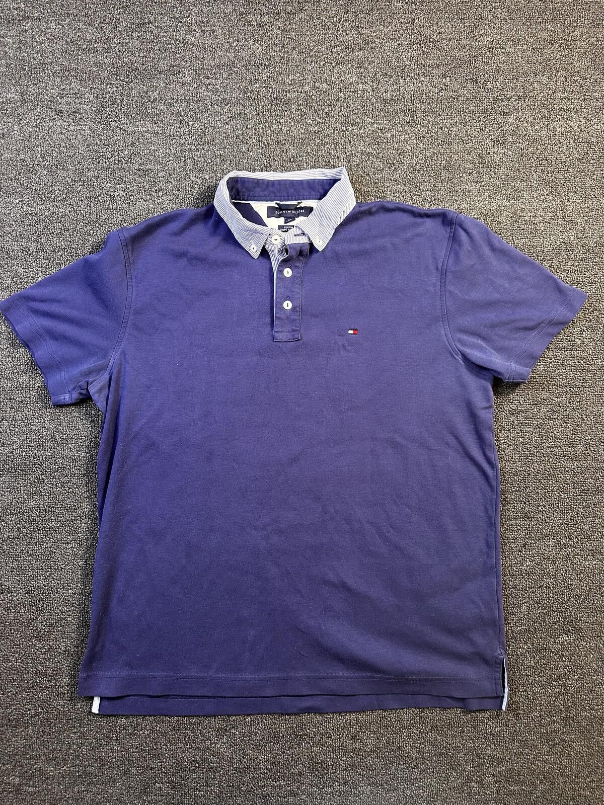 Tommy Hilfiger Tommy Hilfiger Custom Fit Polo Shirt Large Size US L / EU 52-54 / 3 - 1 Thumbnail