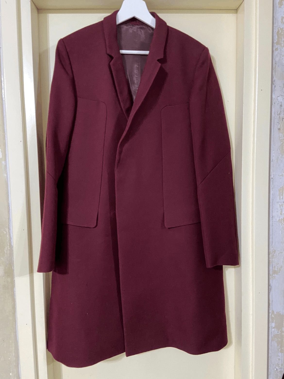 Undercover Sz 3 Undercover 12AW Distressed Wool Coat Size US L / EU 52-54 / 3 - 1 Thumbnail