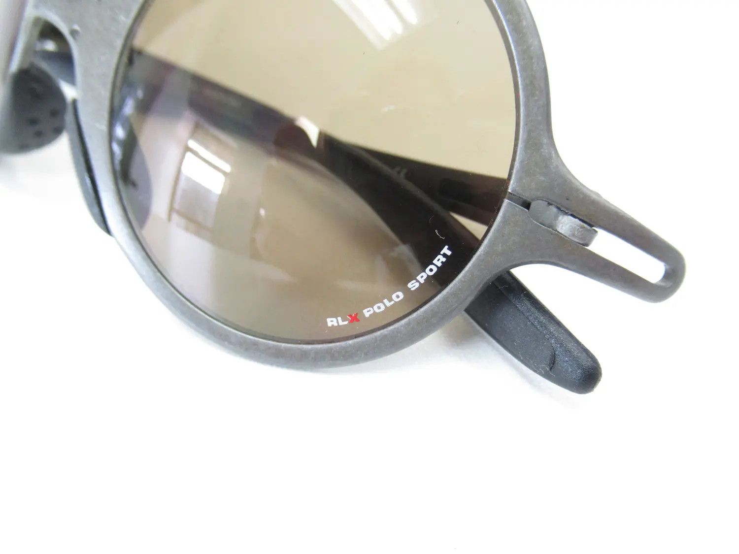 Ralph Lauren RLX POLO SPORT '90S RAINER DARK GRAY F5K SUNGLASSES Size ONE SIZE - 6 Thumbnail
