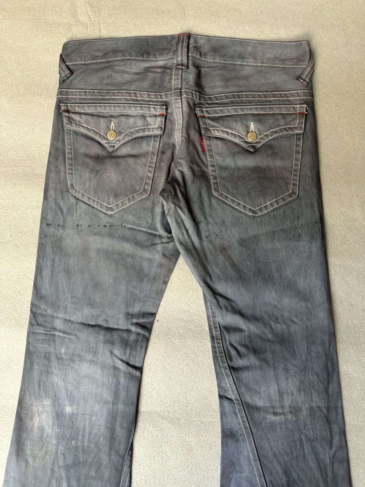 FLARE Tornado Mart Hand Dyed Denim