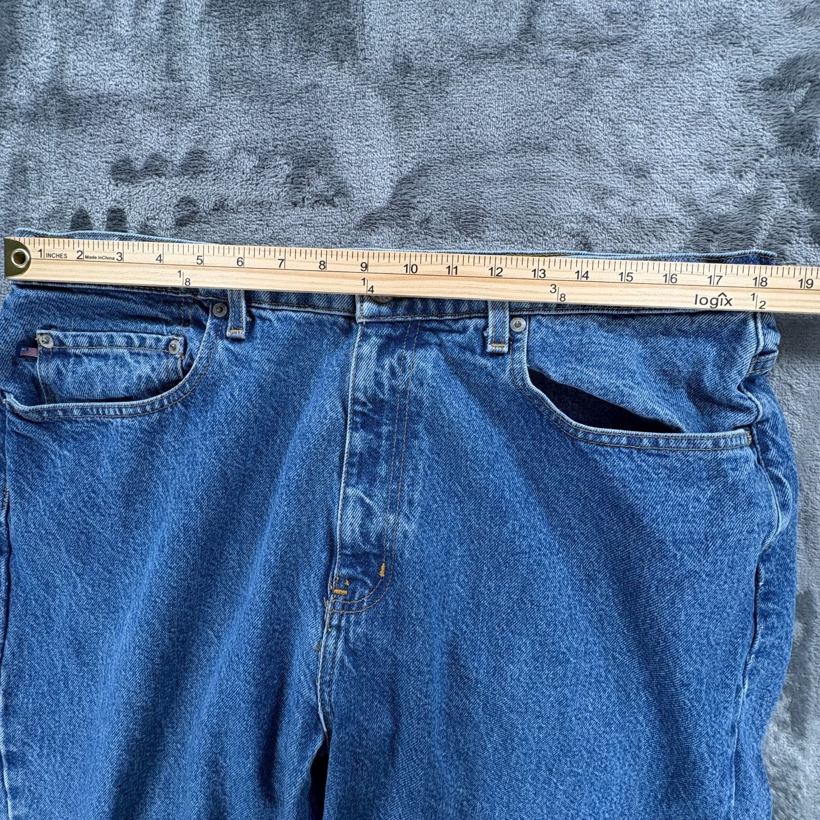 Polo Ralph Lauren Vintage Y2K Polo Jeans Ralph Lauren Flag 36x34 Relaxed Fit B Size US 36 / EU 52 - 8 Thumbnail