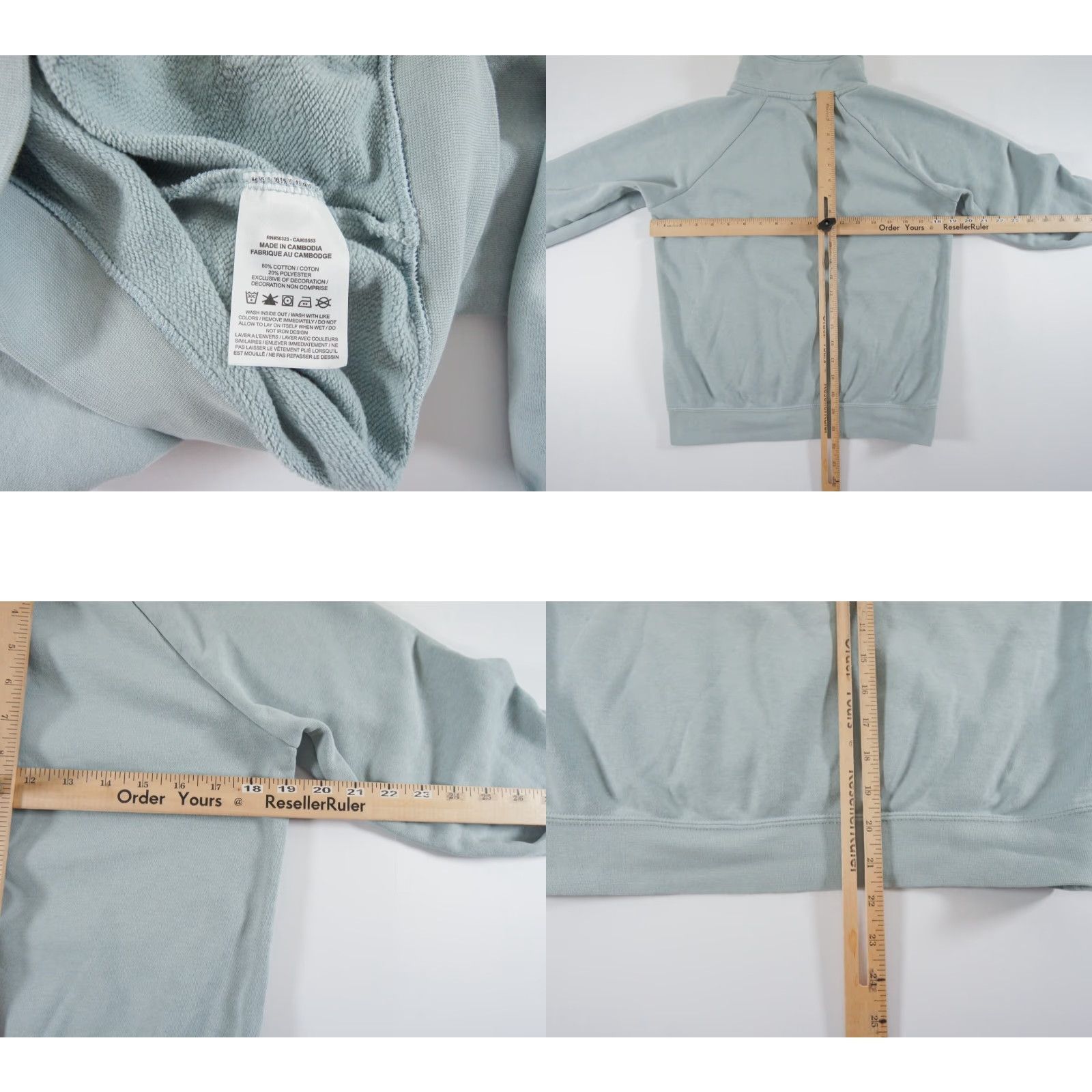 Nike Nike Sweatshirt Womens XS Blue 1/4 Zip Fleece Pullover Ladies Outdoors Swoosh Size XS / US 0-2 / IT 36-38 - 8 Thumbnail
