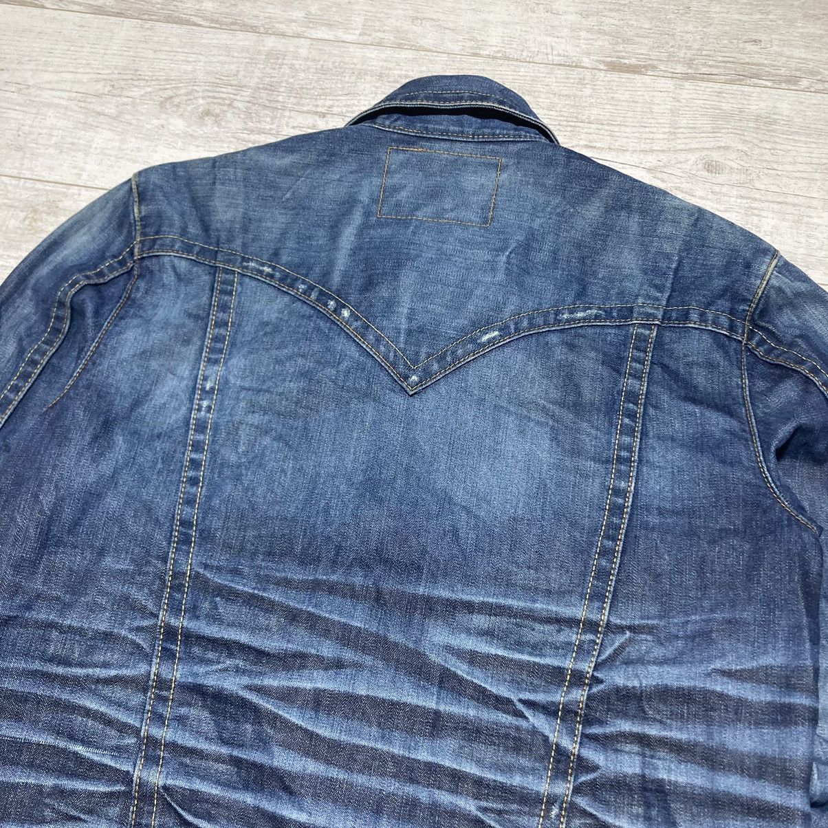 True Religion True Religion Jimmy Super Distressed Denim Jeans Jacket Size US XL / EU 56 / 4 - 21 Thumbnail