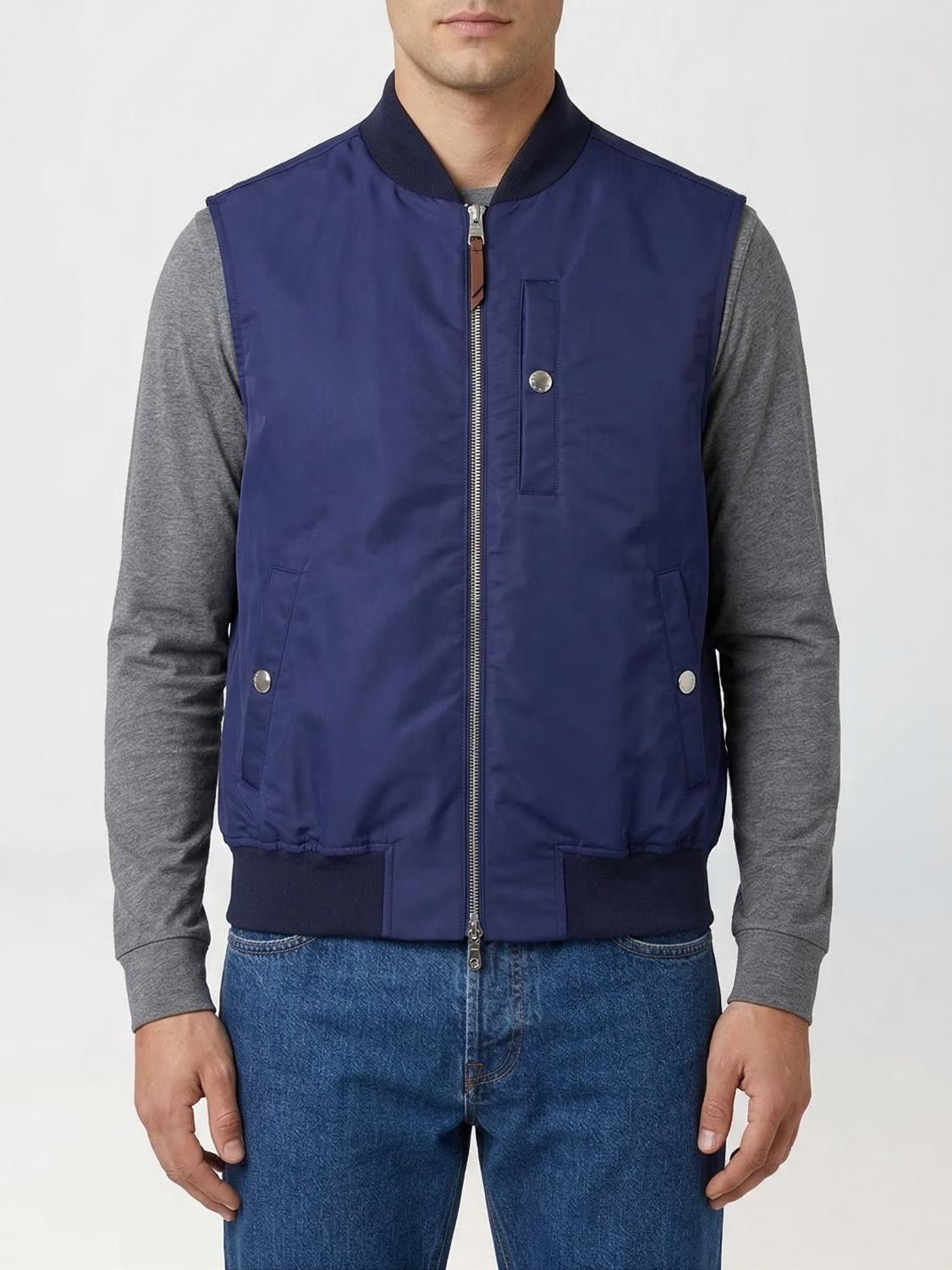 Brunello Cucinelli Brunello Cucinelli Jacket Men Royal Blue Size US L / EU 52-54 / 3 - 1 Thumbnail