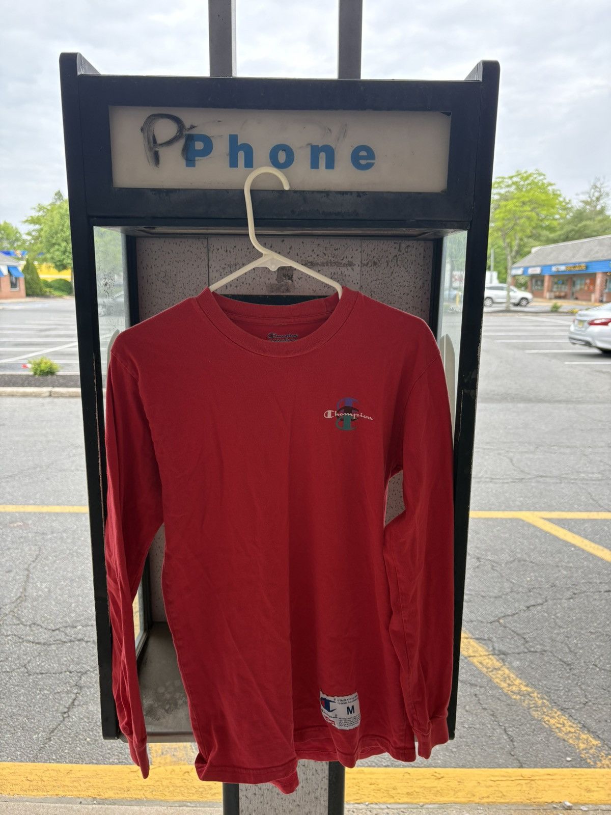 Champion × Supreme Supreme x Champion Stacked C Longsleeve Tee Size US M / EU 48-50 / 2 - 1 Thumbnail