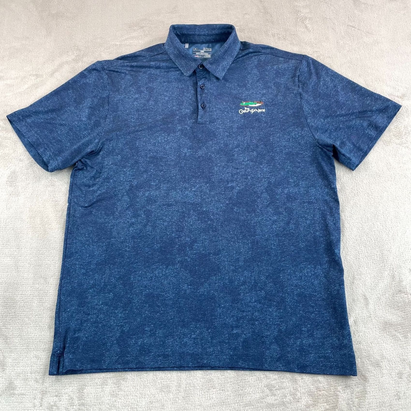 Under Armour Under Armour Polo Shirt Men XL Blue Performance Loose Fit HeatGear NWOT Size US XL / EU 56 / 4 - 3 Thumbnail
