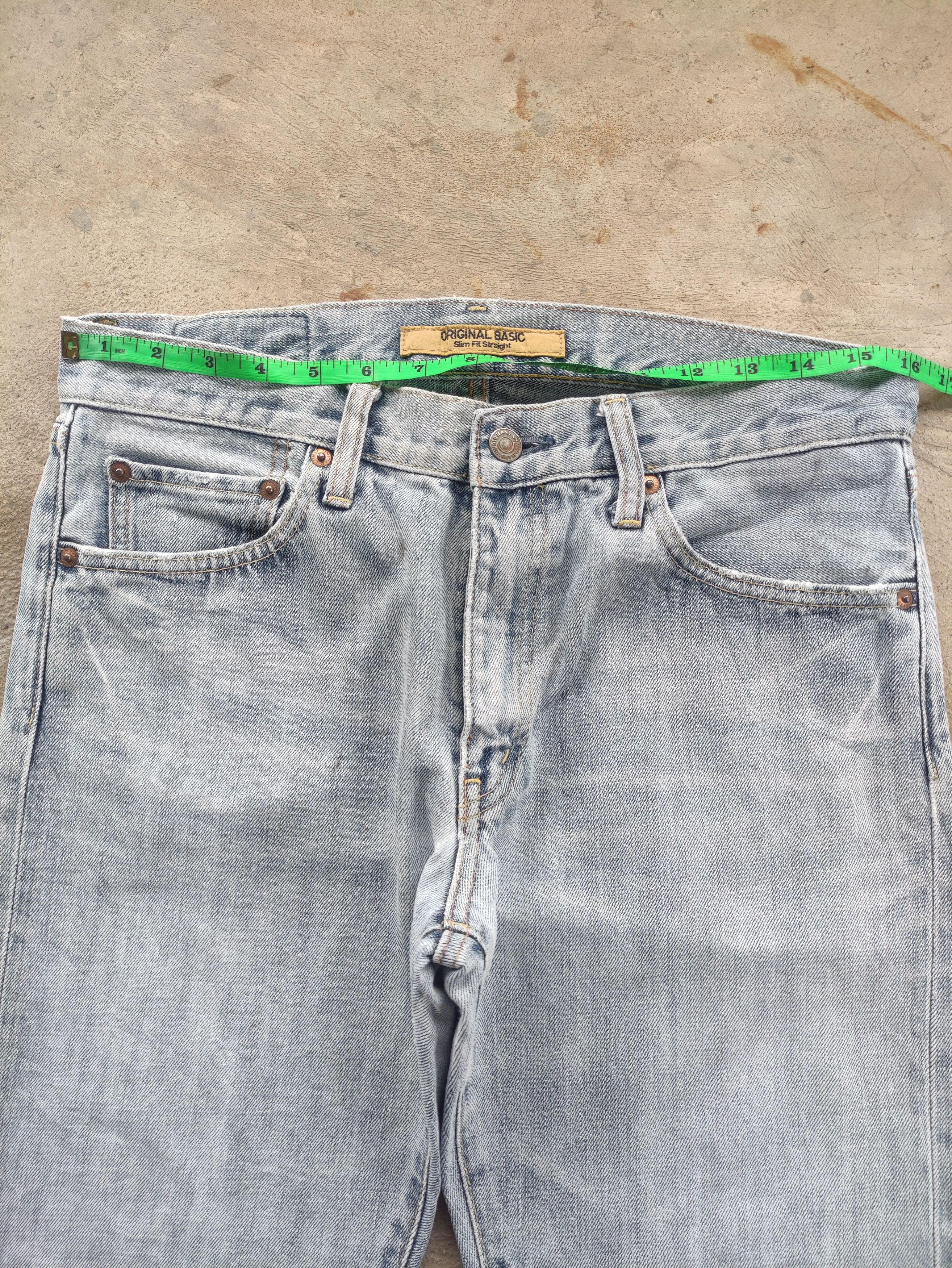 Japanese Brand Vintage Japanese Jean Distressed Faded Denim Size US 32 / EU 48 - 6 Thumbnail