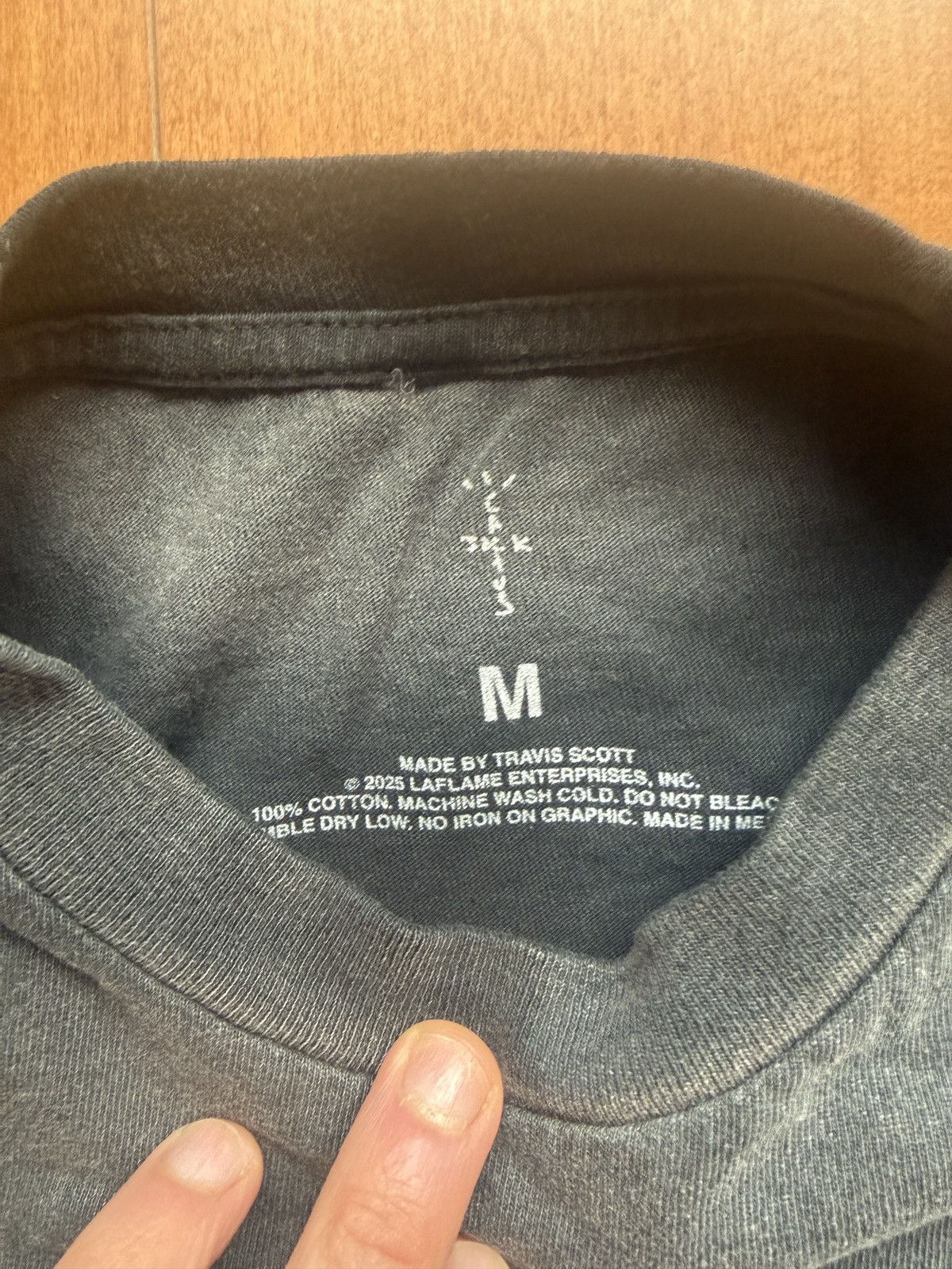 Travis Scott Custom Sun Faded Rodeo 10 years Cowboy shirt Size US M / EU 48-50 / 2 - 5 Thumbnail