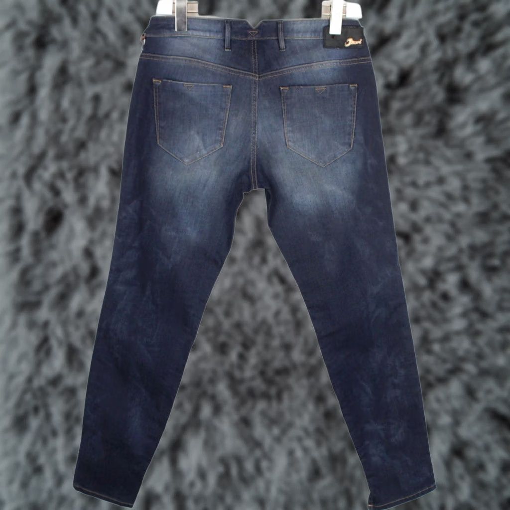 Diesel DIESEL Jeans Cherick Slim-Tapered 0884I_Stretch W31/L32 Faded Zip Blue Womens Jeans Size 24" / US 00 / IT 34 - 1 Thumbnail