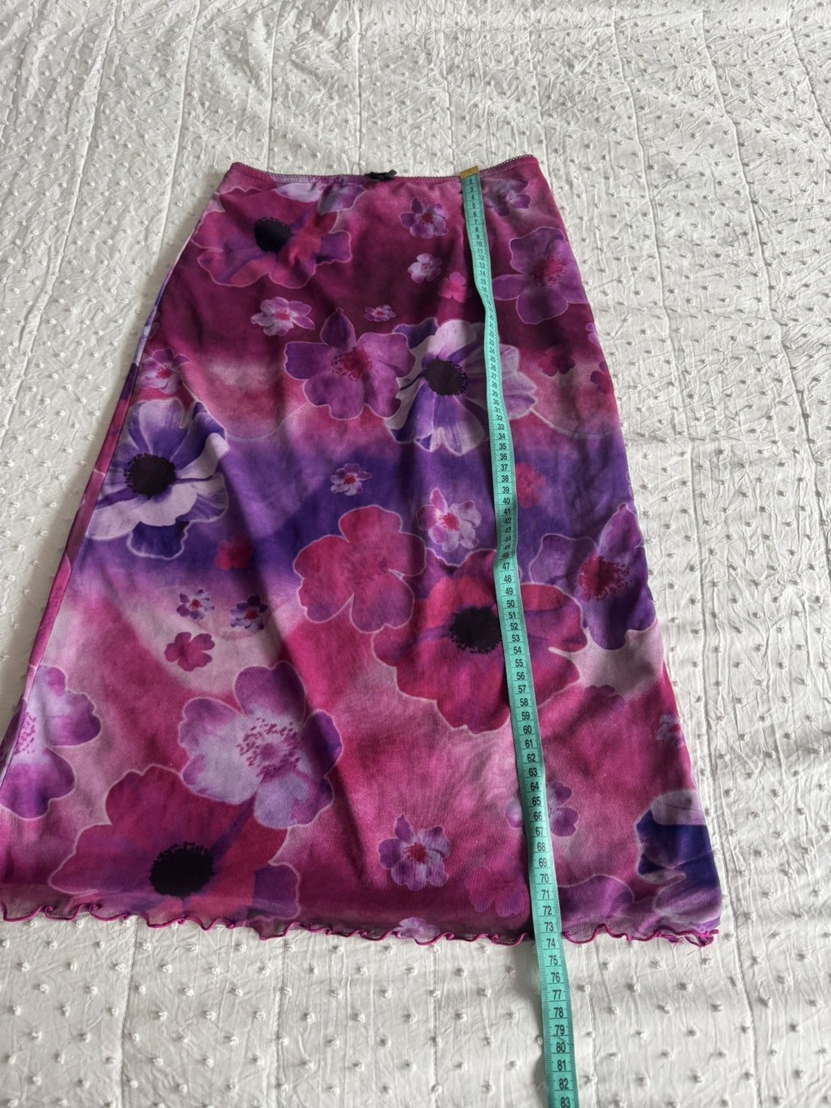 Urban Outfitters Asymmetrical floral mesh skirt + top set 🌸 Size S / US 4 / IT 40 - 10 Thumbnail