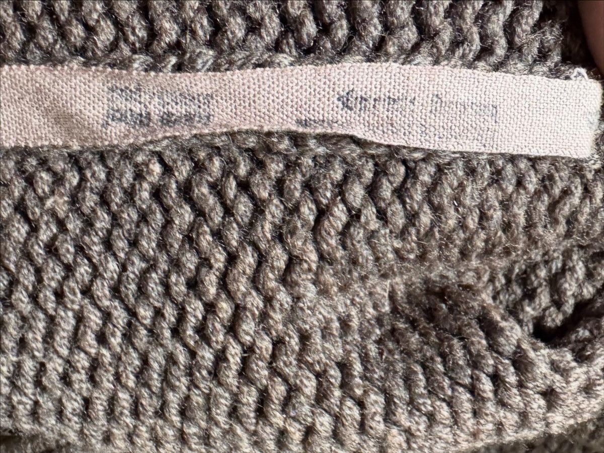 Rick Owens Rick Owens FW2000 “Dust” Sculptural Wool Knit Sweater Size US M / EU 48-50 / 2 - 4 Thumbnail