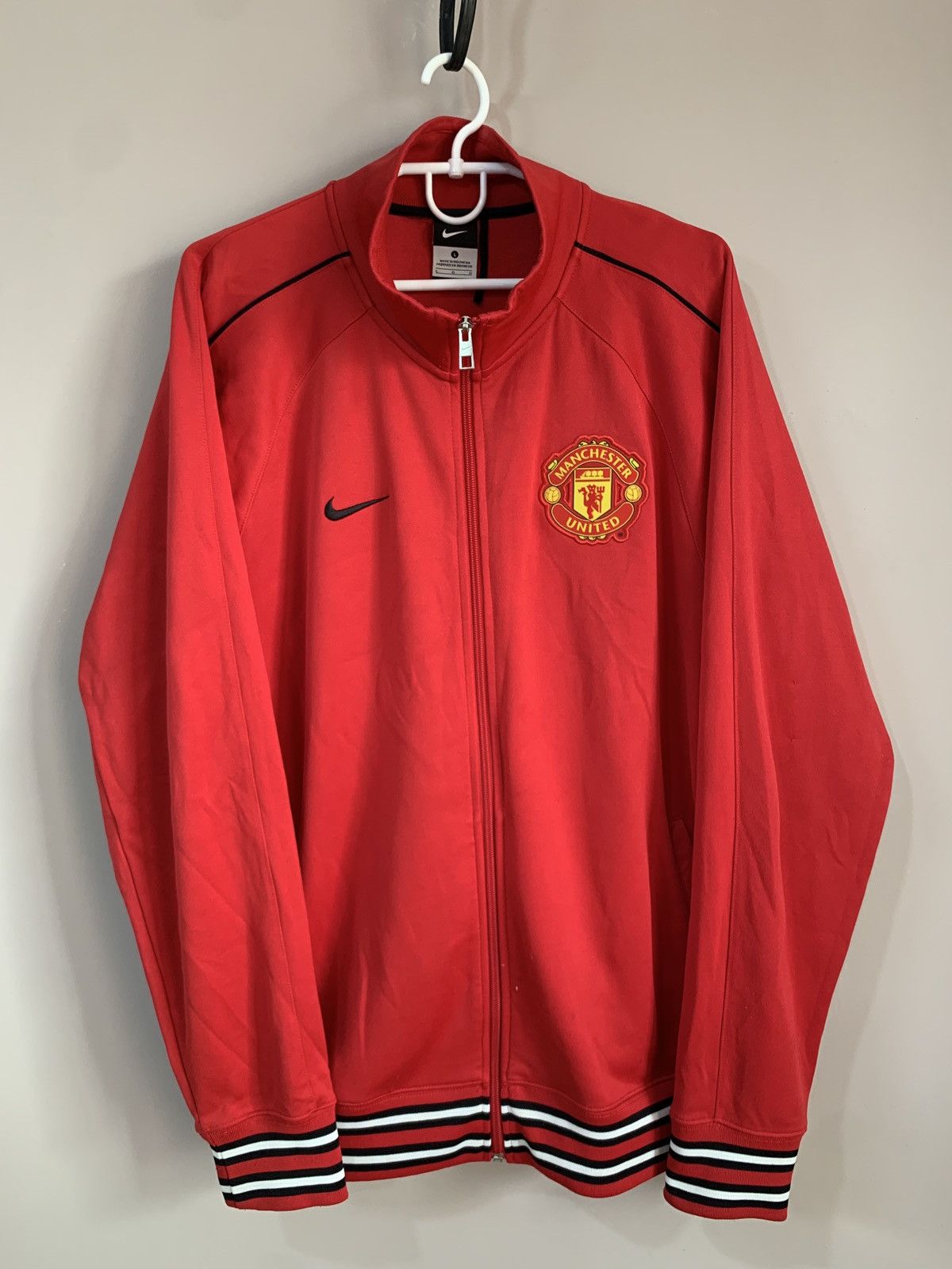 Nike Manchester United Training Football Nike Full Zip Jacket L Size US L / EU 52-54 / 3 - 1 Thumbnail