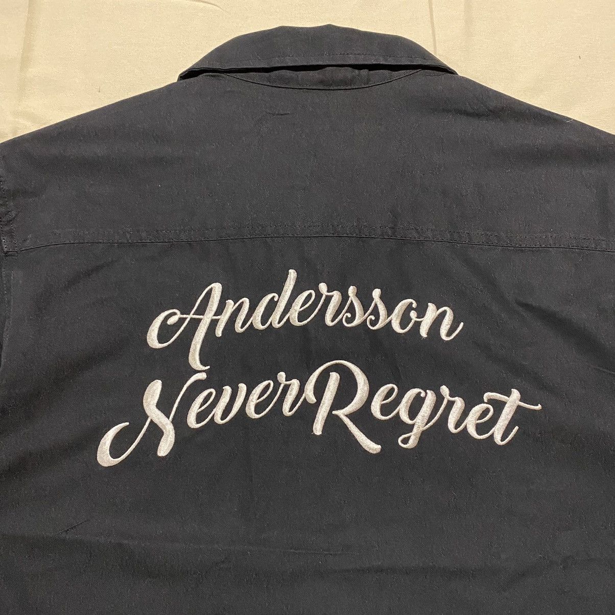 Andersson Bell Never Regret Open Collar Shirt Button Ups