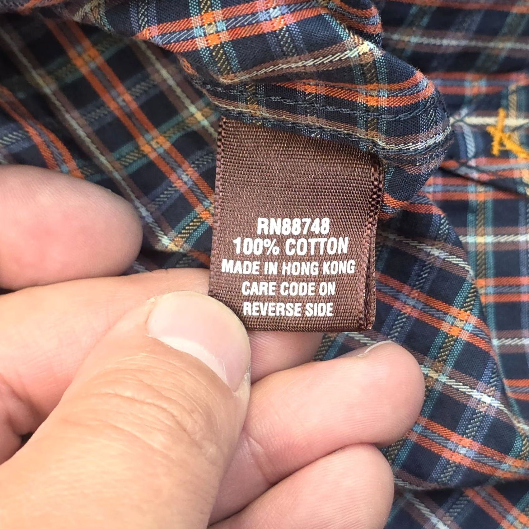 The Territory Ahead Territory Ahead Shirt Men's XL Check Striped Multi Color Button Up Size US XL / EU 56 / 4 - 6 Thumbnail