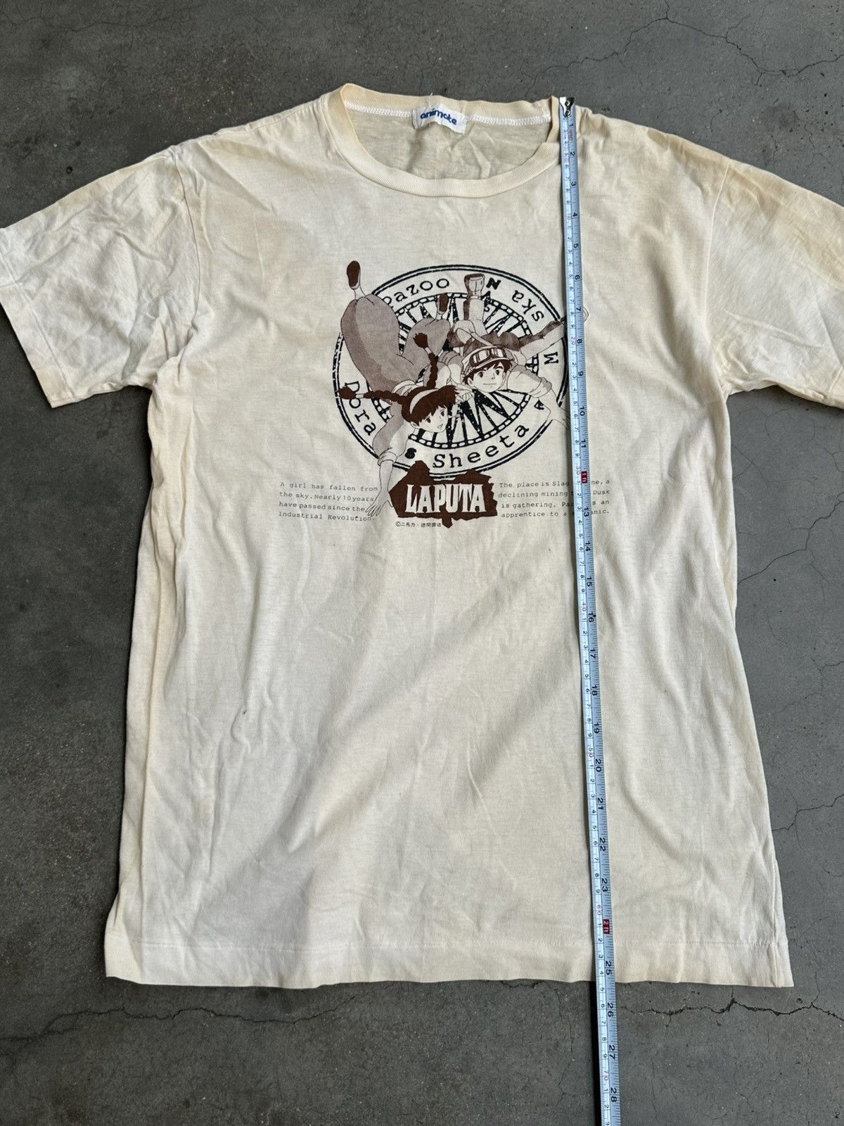 Anime Studio Ghibli True Vintage 1980 Castle in the Sky (Laputa) Size US M / EU 48-50 / 2 - 10 Thumbnail