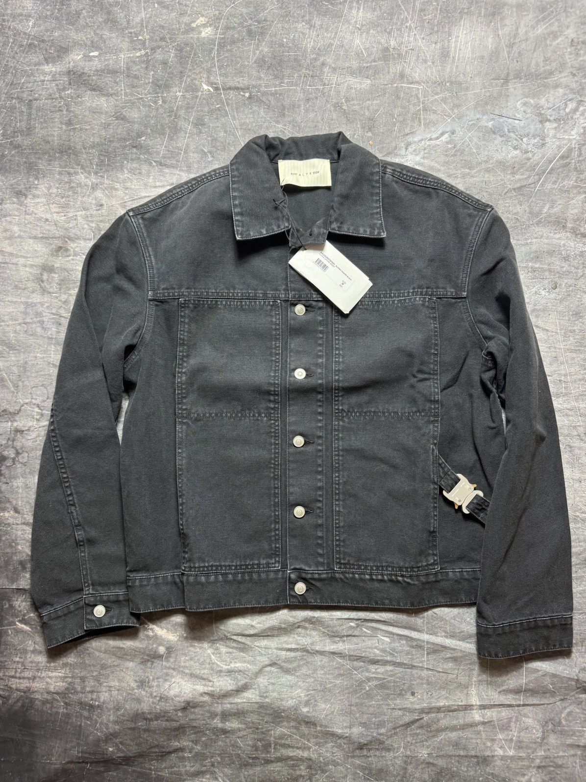 1017 ALYX 9SM × Alyx 1017 ALYX 9SM Washed Canvas Buckle Jacket 