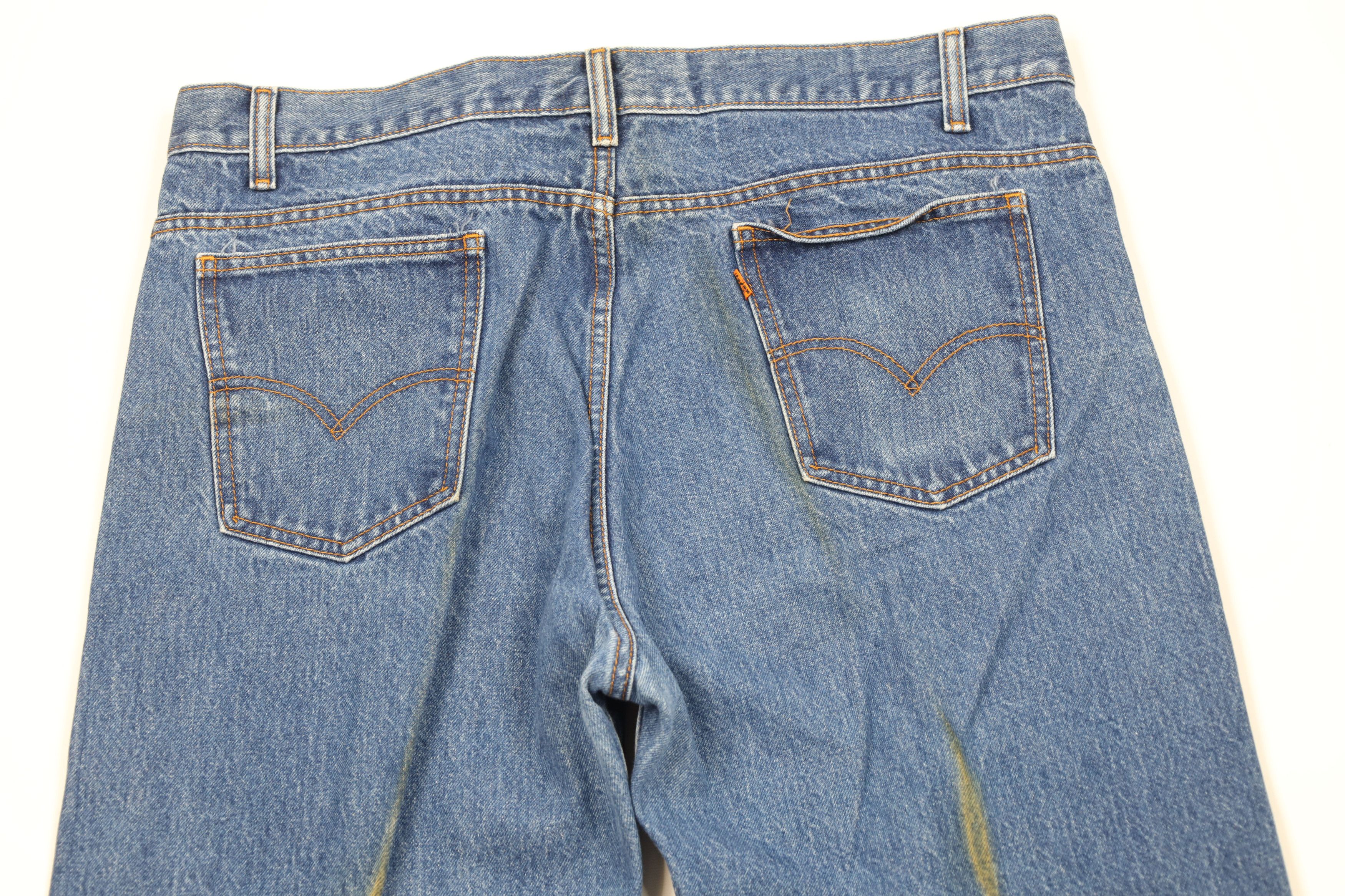 Levi's Vintage 90s Levis 505 Orange Tab Regular Straight Leg Jeans Size US 40 / EU 56 - 12 Thumbnail