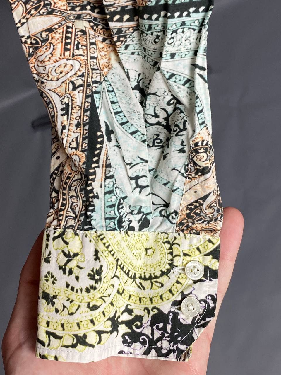 Etro Etro Womens Paisley Button-Up Shirt Long Sleeve Size 46 M/L Size US M / EU 48-50 / 2 - 16 Thumbnail