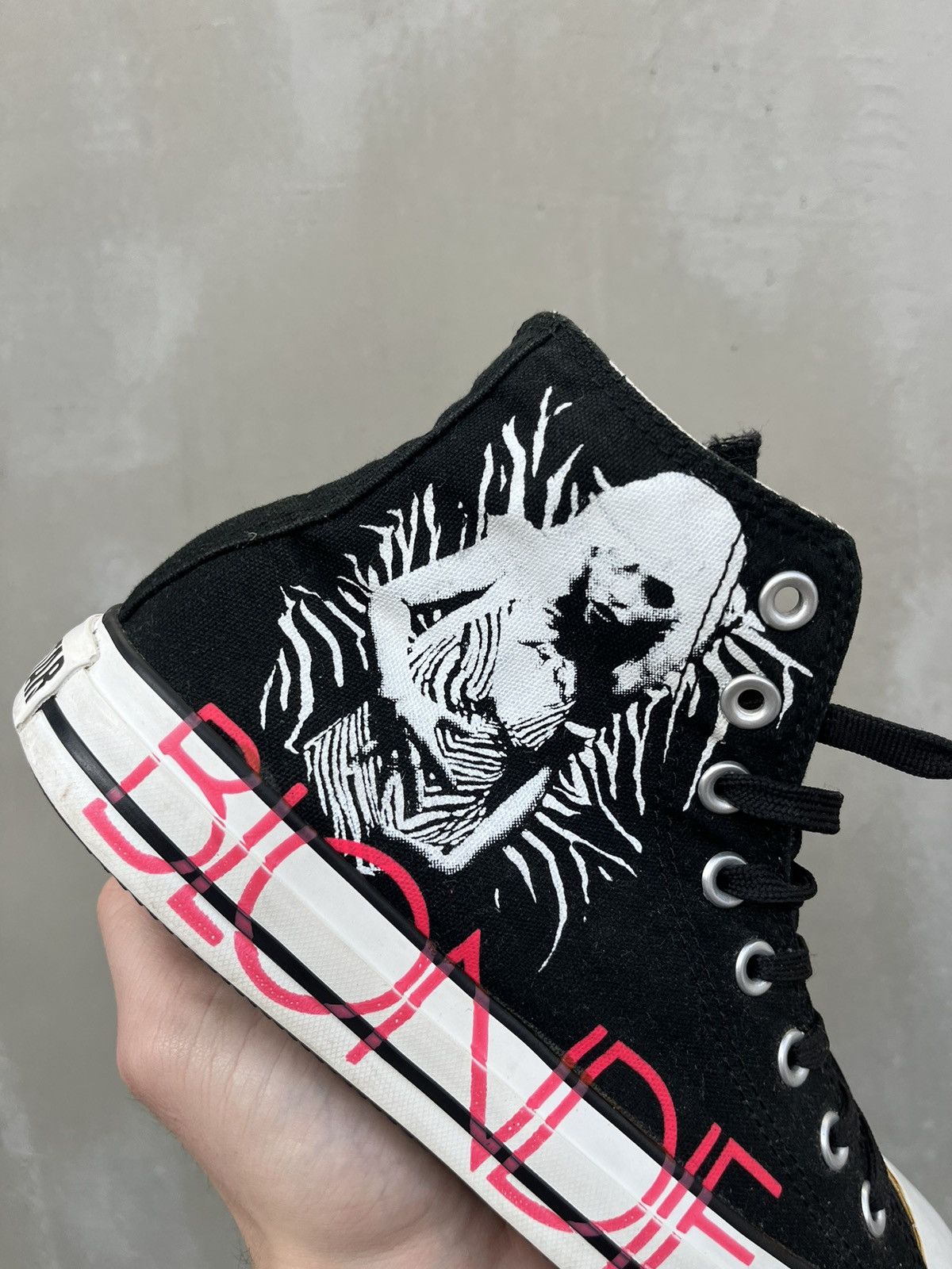 Converse Vintage 2009 Converse x Blondie Debbie Harry Rock Merch shoe Size US 9 / IT 39 - 2 Thumbnail