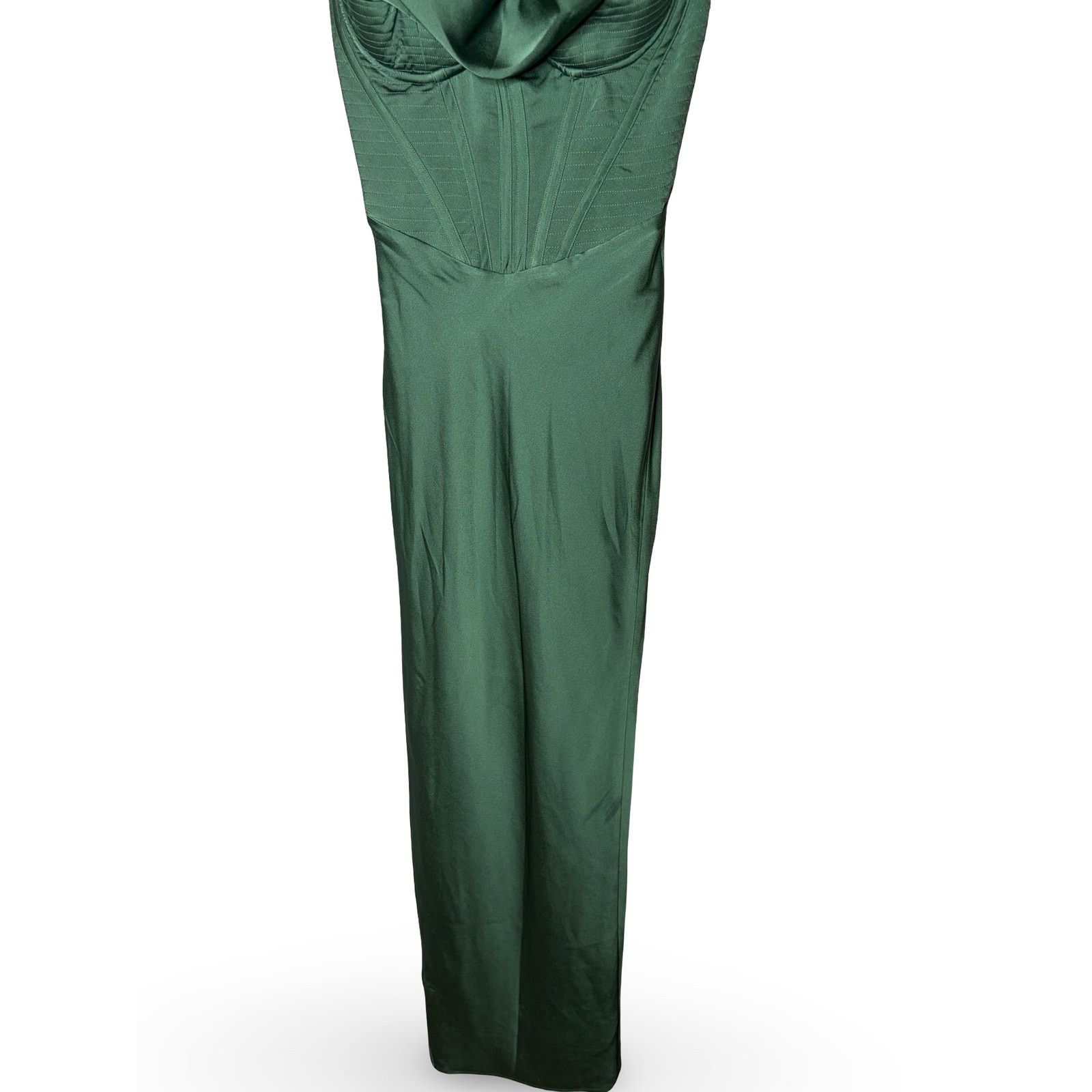 House of CB House Of CB Charmaine Corset Maxi Dress in Forest Green XS Size XS / US 0-2 / IT 36-38 - 4 Thumbnail