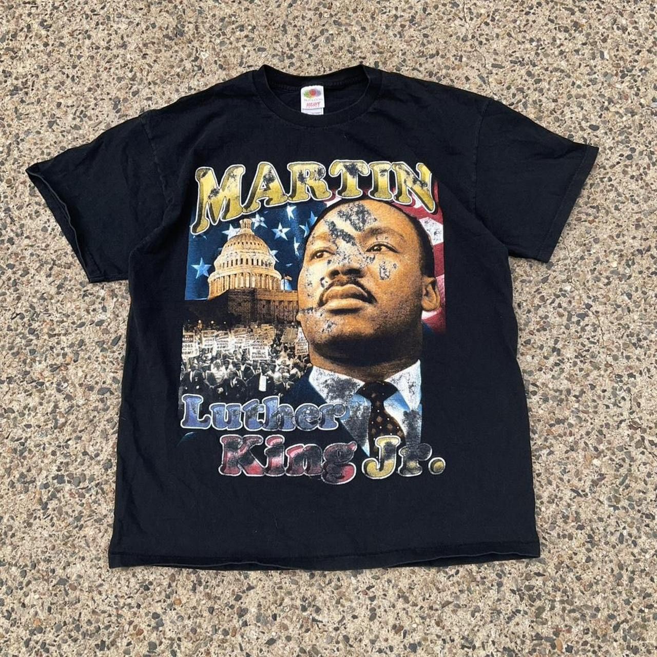 Other 90’s Martin Luther King Rap Tee Size US XL / EU 56 / 4 - 2 Thumbnail