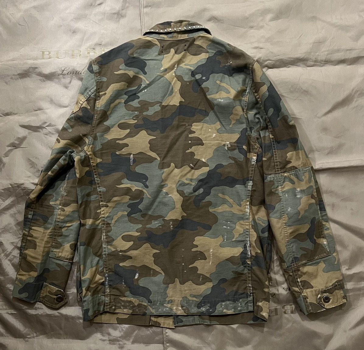 Amiri Amiri CAMO FIELD JACKET size M $1500 Size US M / EU 48-50 / 2 - 7 Thumbnail