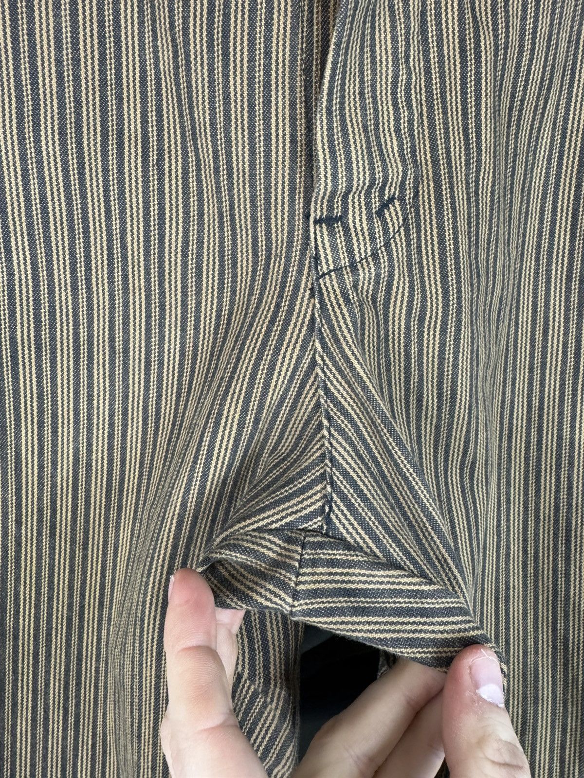 Other Vintage Wah Maker USA Buckle Back Striped Western Pants Size US 38 / EU 54 - 9 Thumbnail