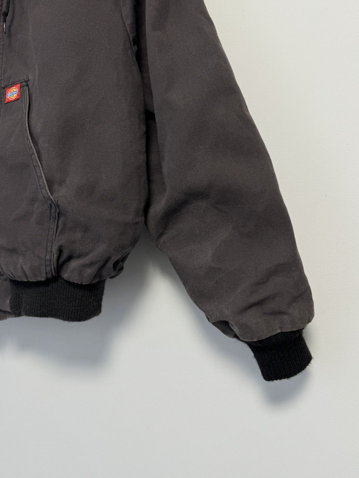 Dickies VTG Dickies Mens L Workwear Full Zip Hooded Jacket Canvas Size US L / EU 52-54 / 3 - 6 Thumbnail