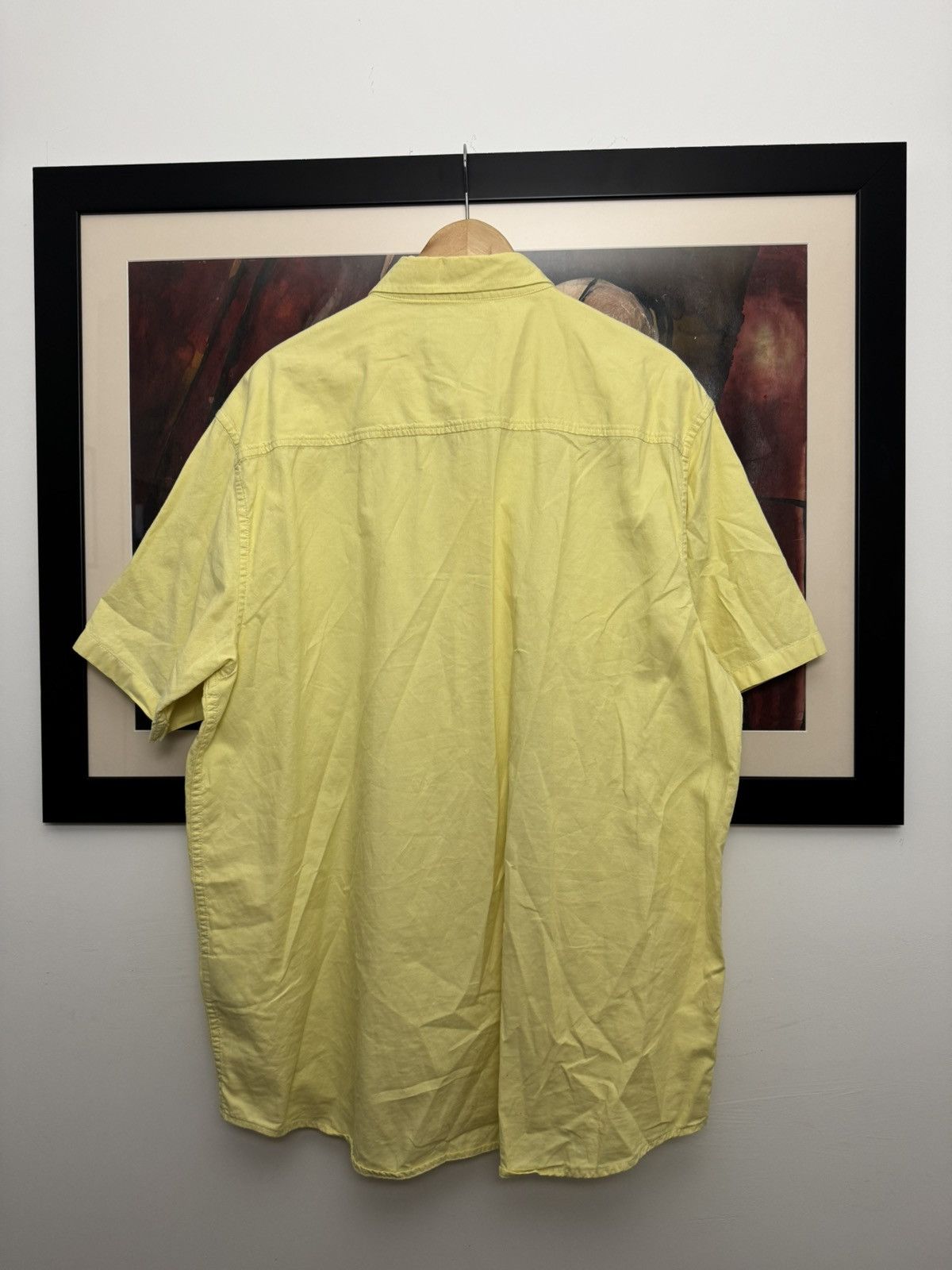 Carhartt Vintage CARHARTT Bowling Shirt button up oversize yellow Size US XXL / EU 58 / 5 - 2 Thumbnail