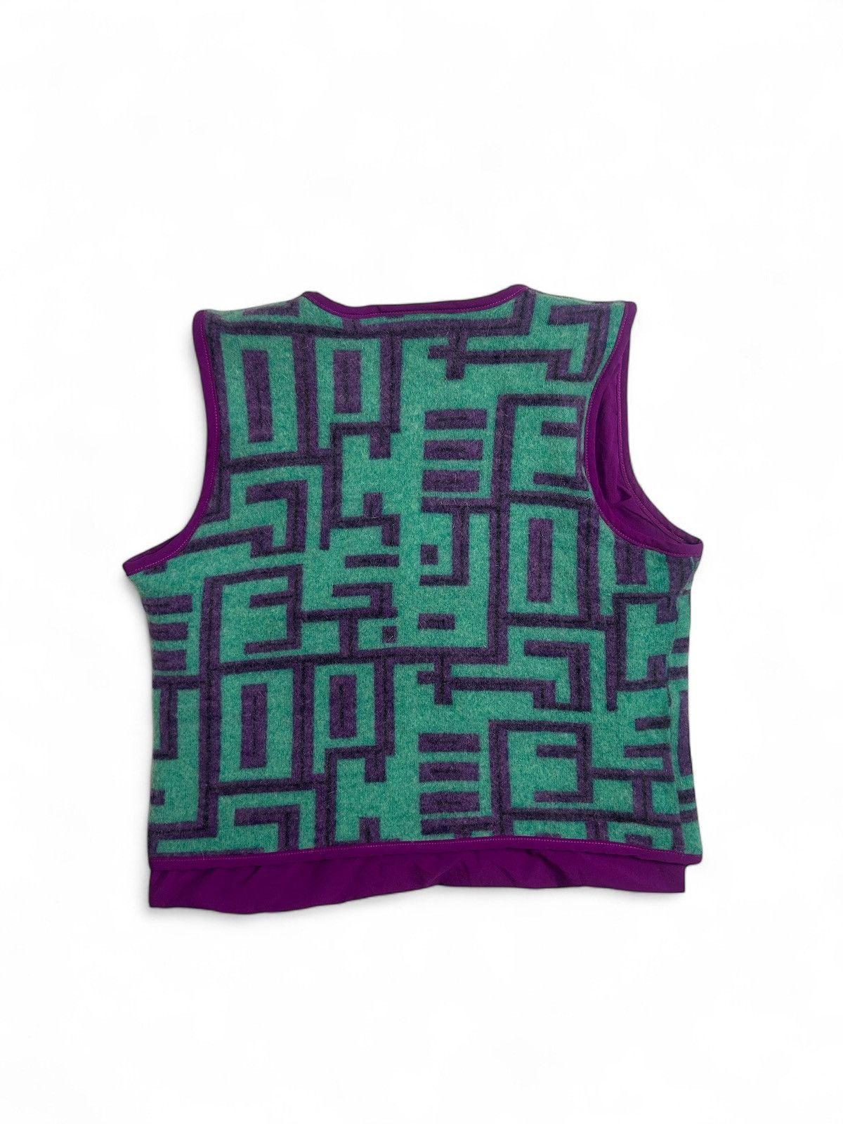 Fendi Vintage Fendi Jeans Wool Tank Top Size M / US 6-8 / IT 42-44 - 2 Thumbnail