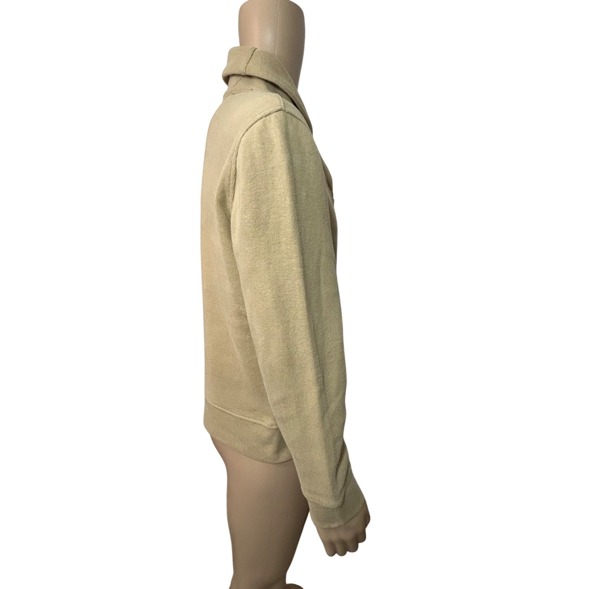 Nautica Nautica Men's Sweater Vtg Tan M 2-Button Cotton Shawl Colla Size US M / EU 48-50 / 2 - 12 Thumbnail