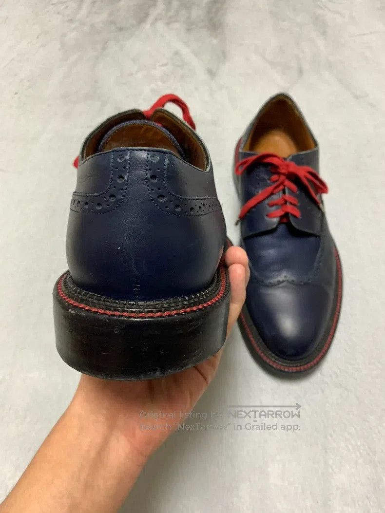Dior Dior Blue Block embossed leather shoes Size US 10 / EU 43 - 3 Thumbnail