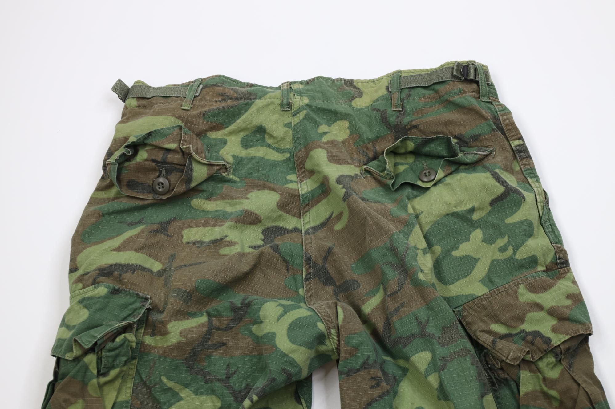 Vintage Vintage 60s Vietnam War Poplin Class 2 Ripstop Cargo Pants Size US 34 / EU 50 - 12 Thumbnail