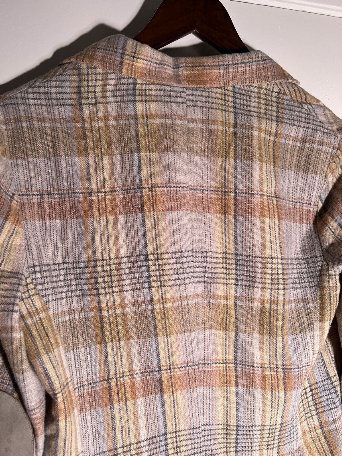 Vintage 60's 70's VTG Vintage Bobbie Brooks Plaid Retro Indie Blazer Size M / US 6-8 / IT 42-44 - 9 Thumbnail