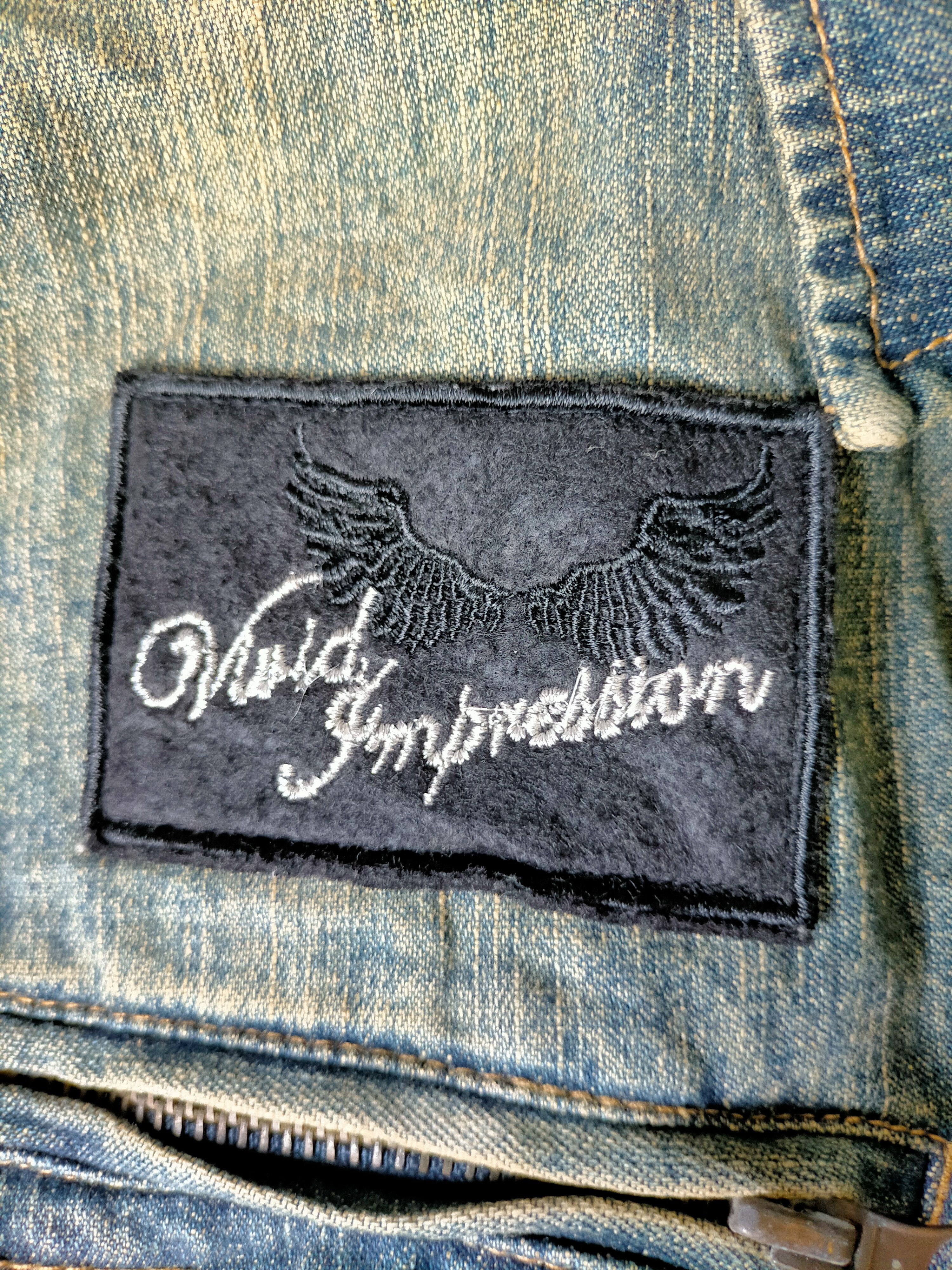 In The Attic In the Attic Denim Jacket Zipped Punk Style Size US L / EU 52-54 / 3 - 18 Thumbnail