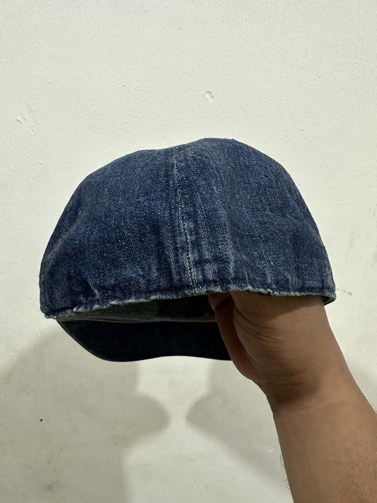 Blue Blue Japan VTG Blue Blue Japan Denim Baseball Hat Size ONE SIZE - 4 Thumbnail