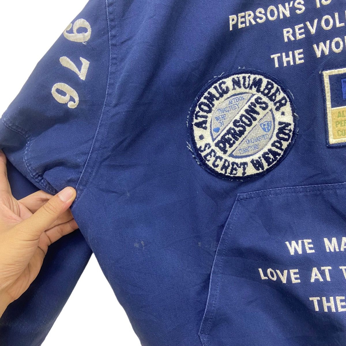 Japanese Brand × PERSON'S × Vintage Vintage Person’s Hype Street Fashion Stylish Bomber Oversize Size US S / EU 44-46 / 1 - 21 Thumbnail
